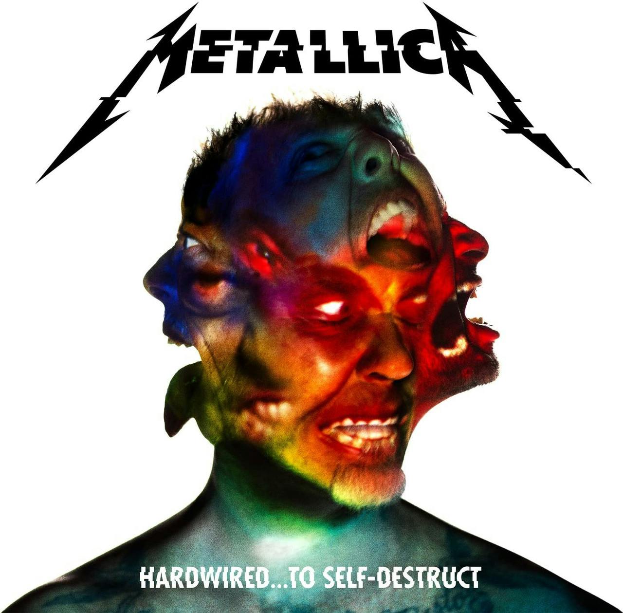 Eyesore Merch Black Metallica 'Hardwired... To Self-Destruct' Double Lp Vinyl