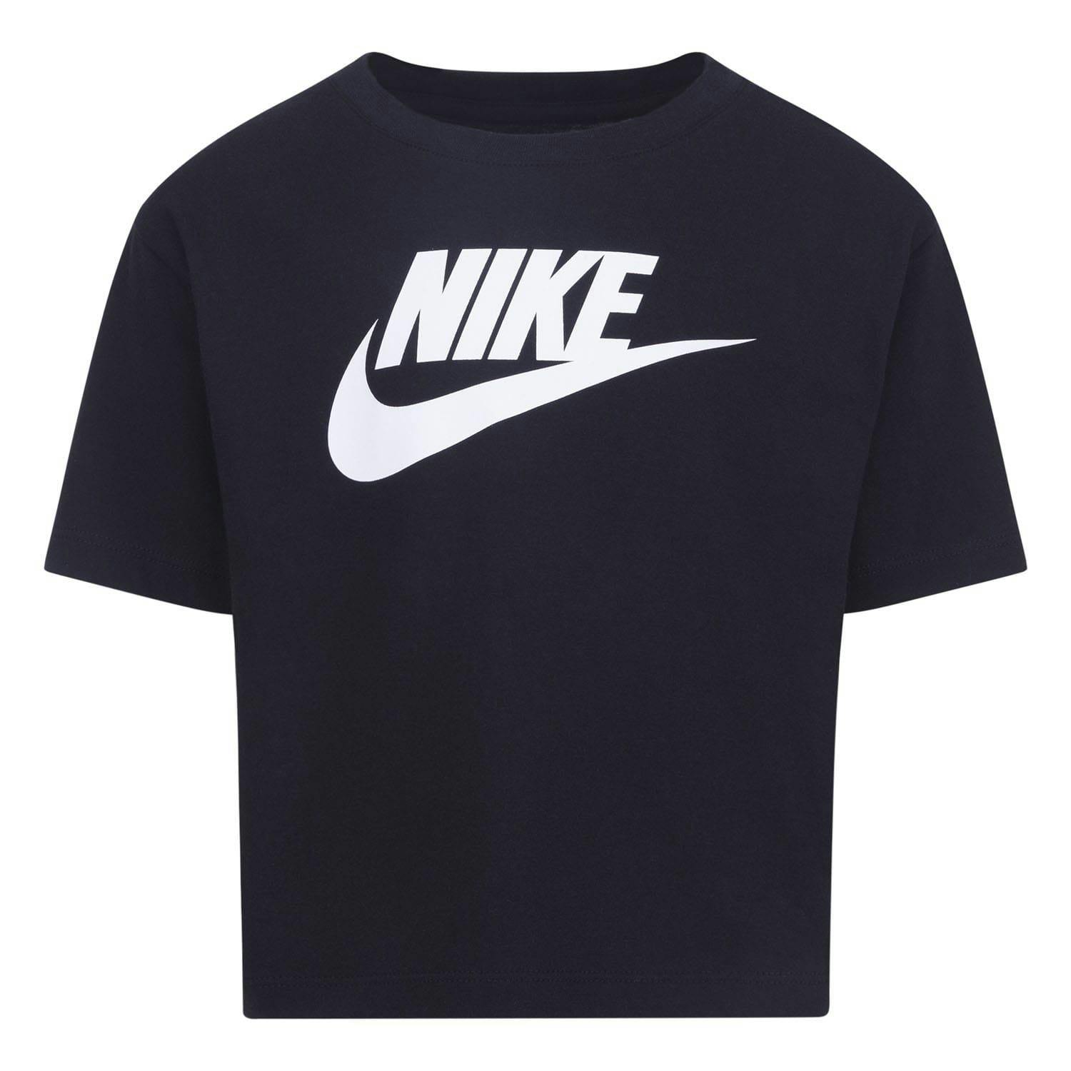 Nike (3-4 Years, Black) Childrens/Kids Club Boxy T-Shirt - Image 2