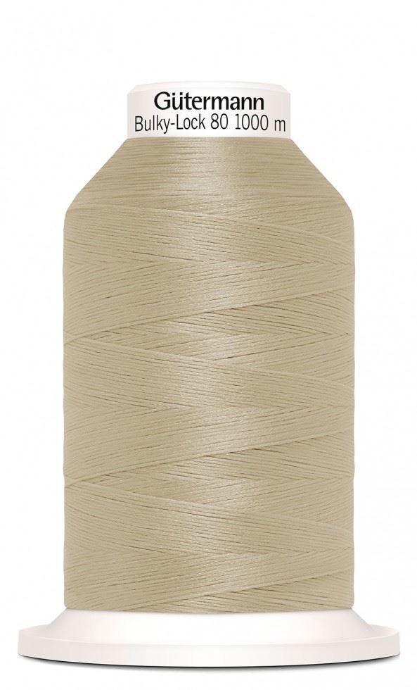 Gutermann Bulky Lock 80 Overlocker Thread 1000M Thread Suitable For Dressmaking - 722 - 1000 Metres