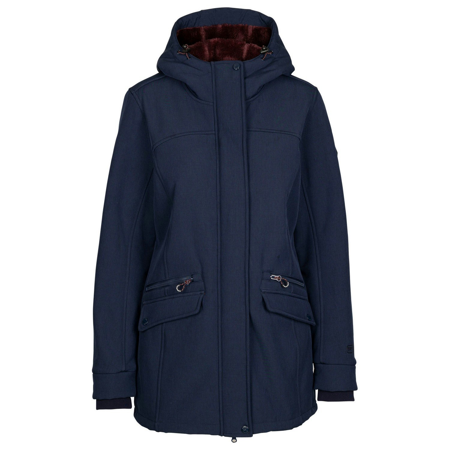 Trespass Women's Anza Tp75 Soft Shell Jacket - Navy - Navy - Medium