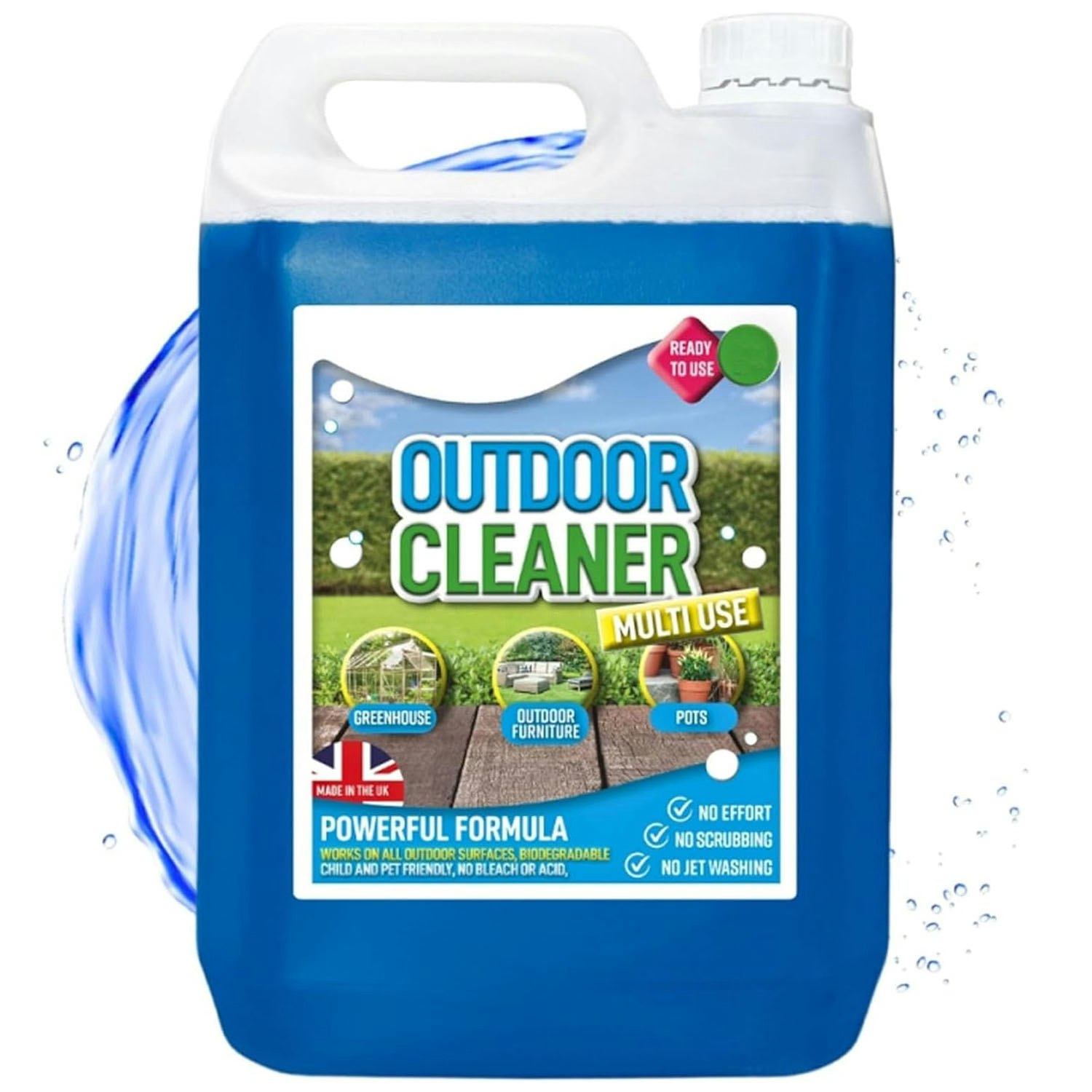 Storm Trading Group Multi Purpose Ready To Use Outdoor Cleaner Refreshes Paths & Patios - 1 X 2.5L