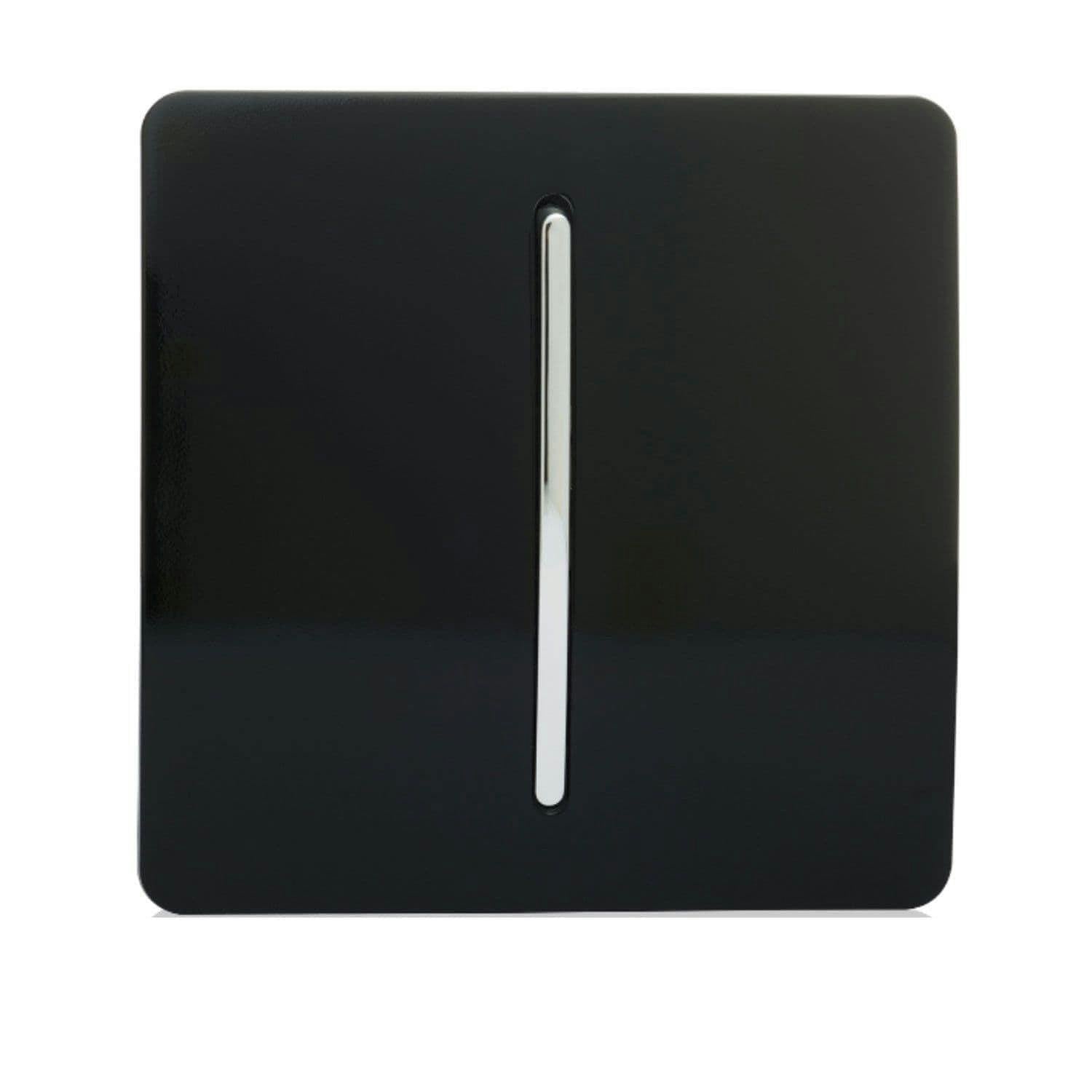 Trendi Switch 1 Gang Retractive Home Automation switch in Black - Image 5