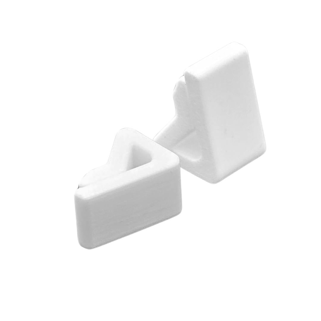 Reallyrecycle White Mini Sign Holder, Place Card Stand, Table Name Placeholder Display (8-Pack) - White - Image 2