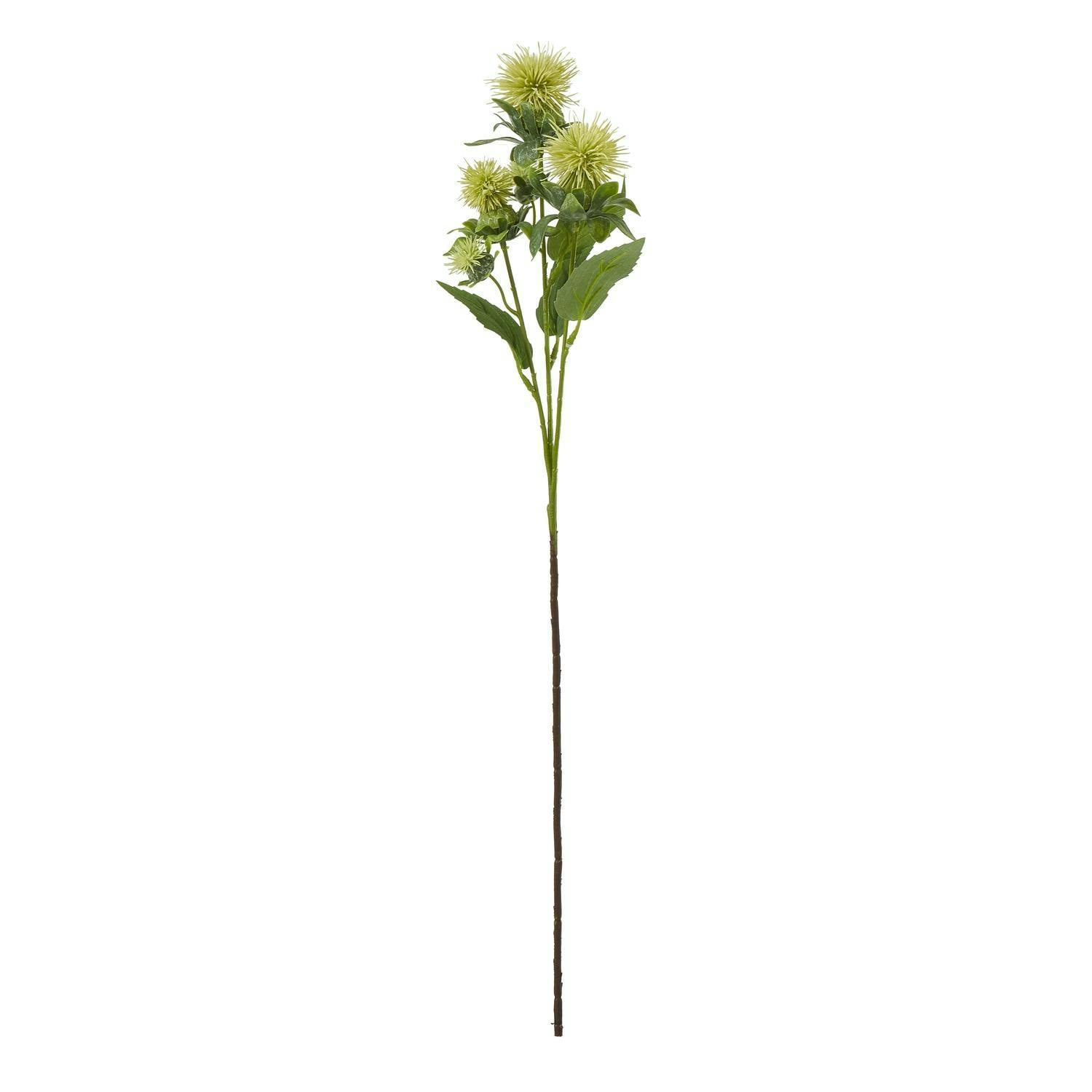 B&Q -  Anemone Spray Artificial Flower Green (One Size) - Image 4