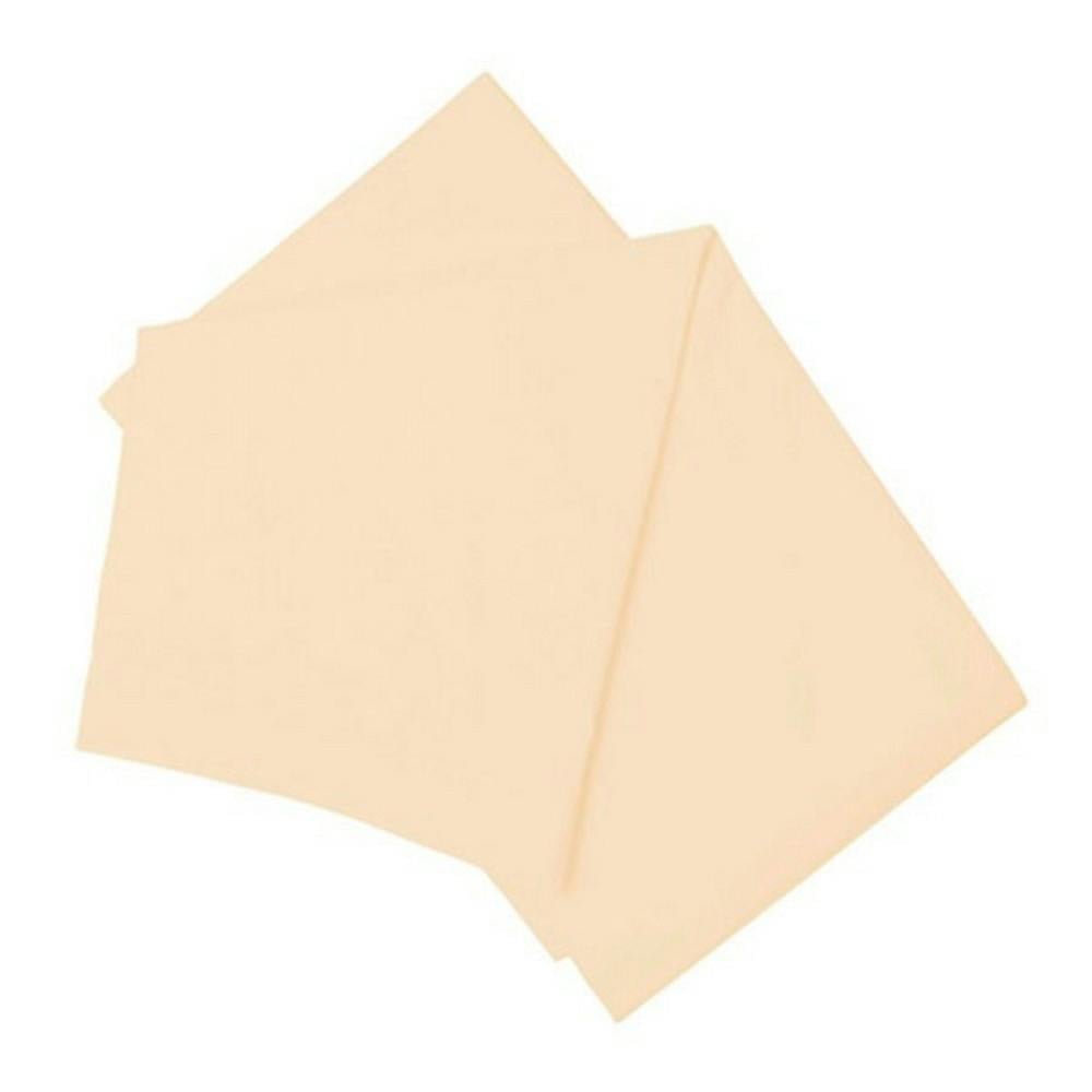 Belledorm Cream Brushed Cotton Extra Deep Fitted Sheet - Kingsize - 100% Brushed Cotton