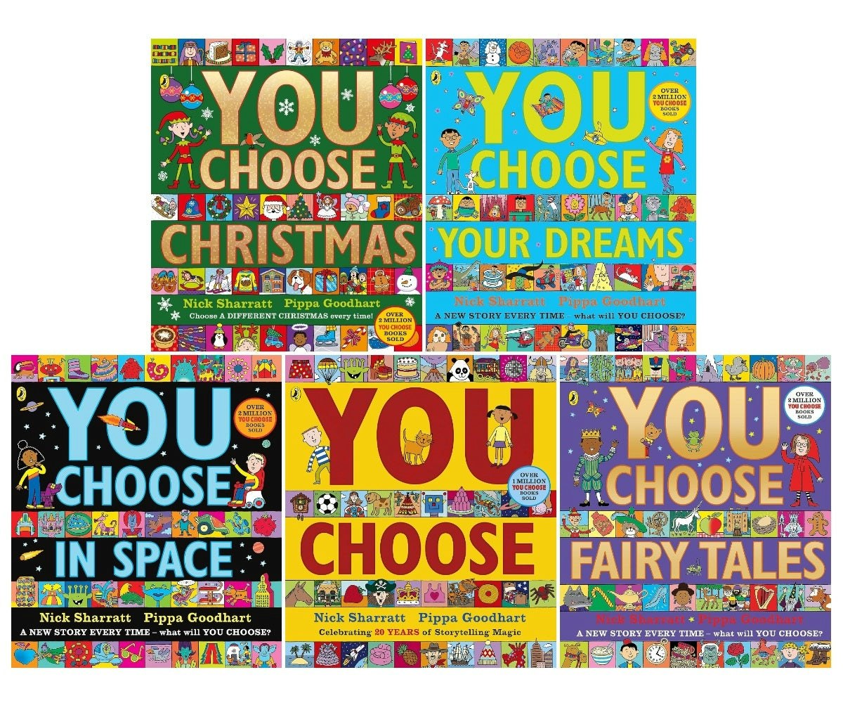 B&Q - You Choose Series 5 Books Children's Collection Set By Pippa Goodhart And Nick Sharratt (You ChooseDreamsFairy TalesSpaceC - Image 3