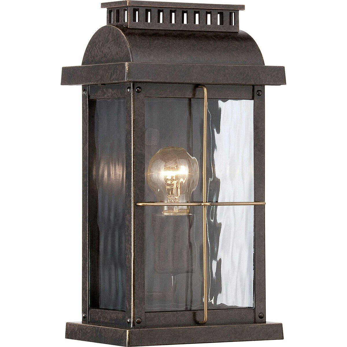 Loops Light/Bronze Outdoor Ip44 Wall Imperial Led E27 60W D02190