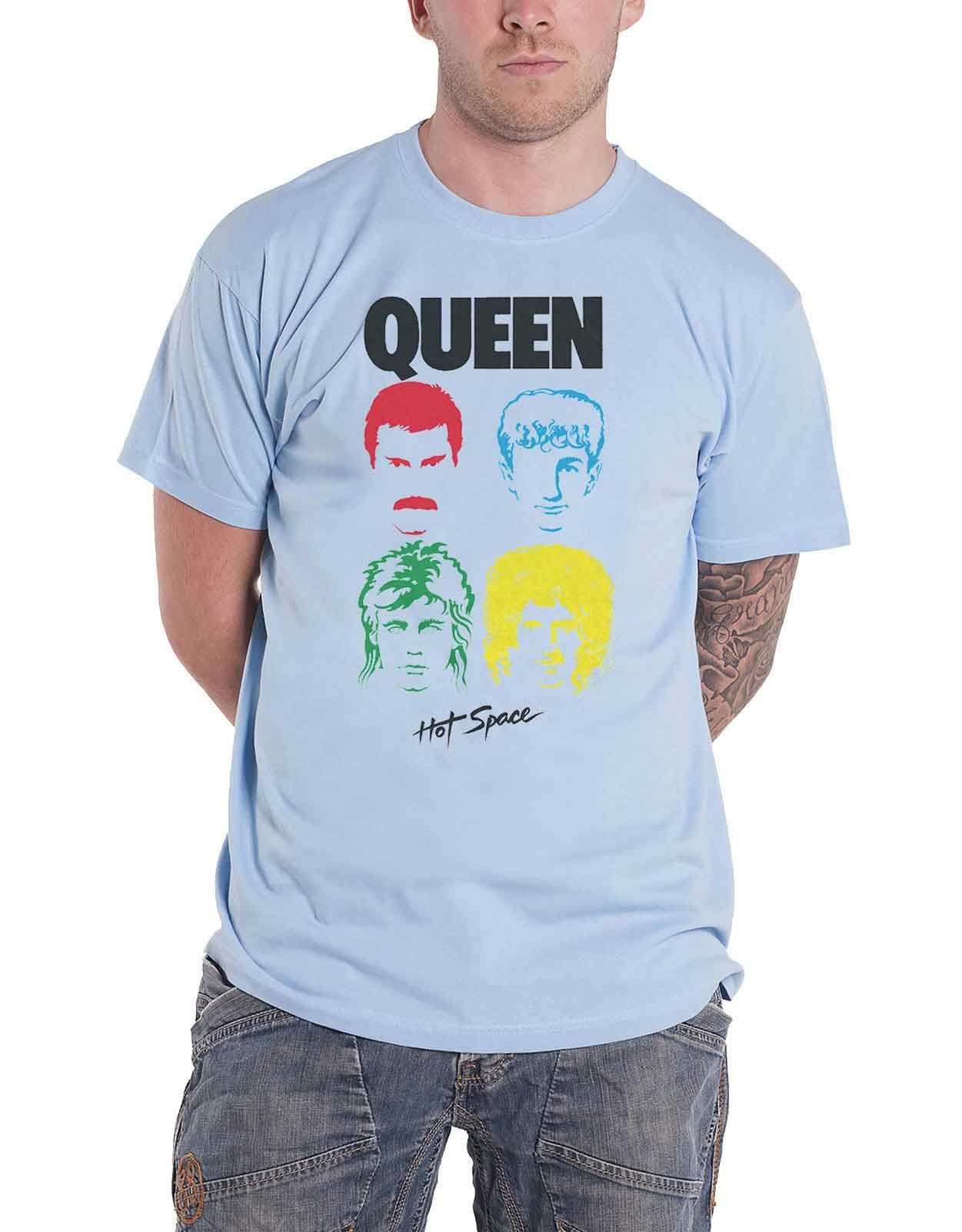 Paradiso Clothing Men's Light/Blue Queen Hot Space T Shirt - Xxl