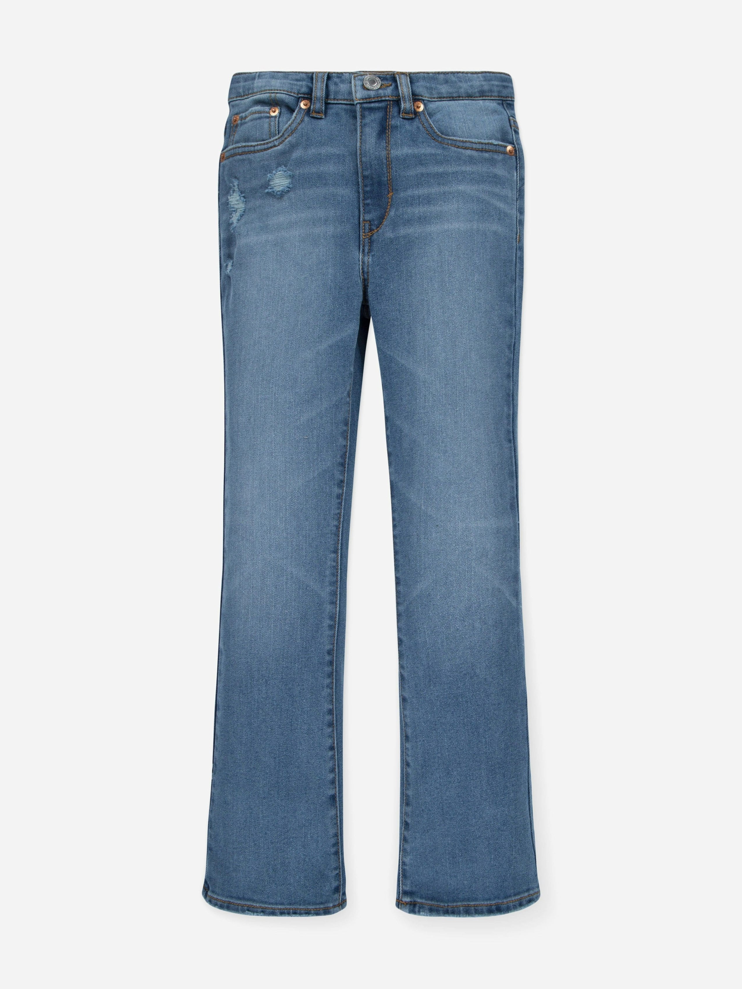 Levi's Kids Wear Girls Blue Levi's 726 High Rise Flared Jeans In - 8 Yrs