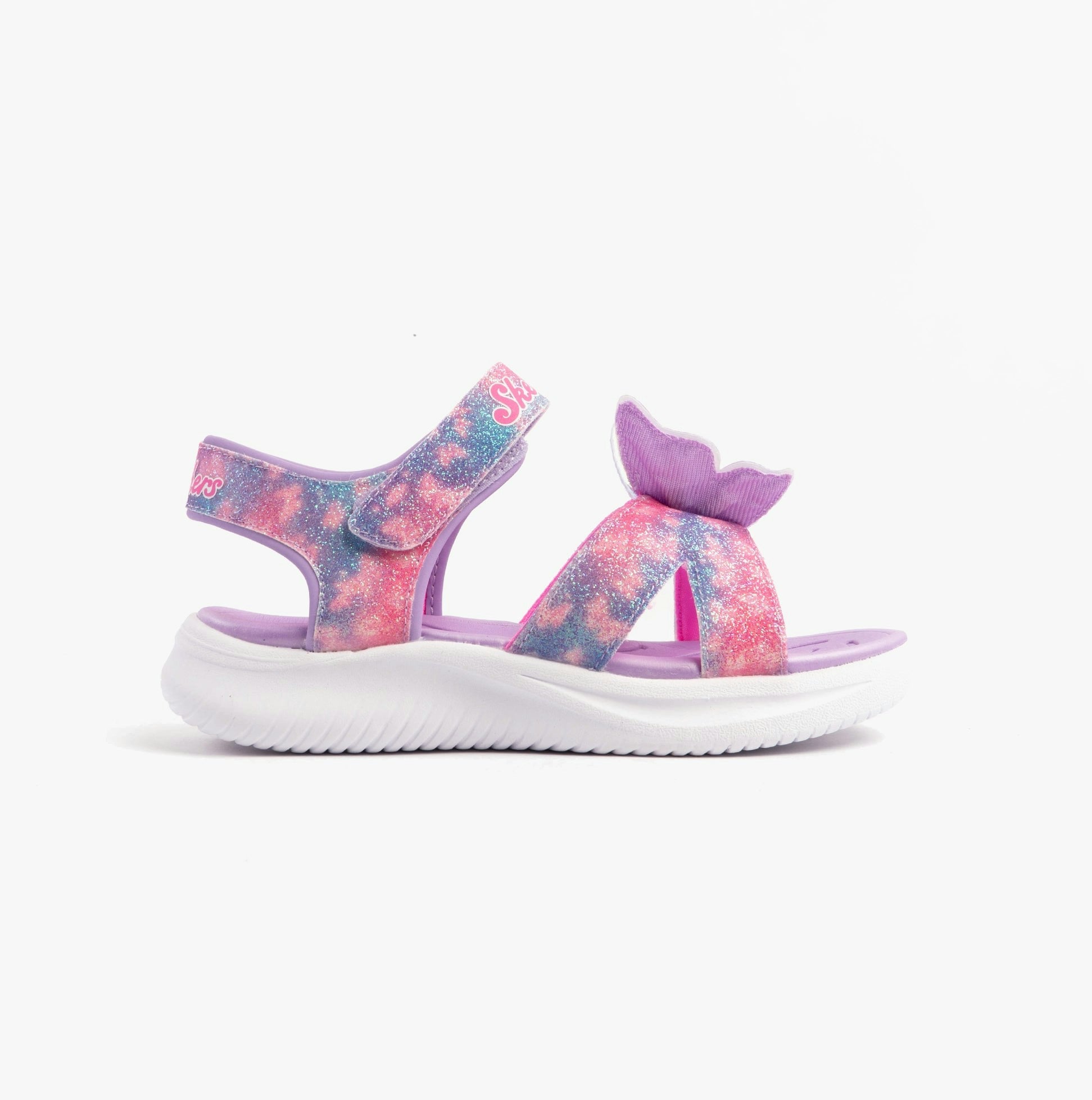 Skechers Girls Lavender Jumpsters - Butterfly Brights Sandals /Multi - Uk 1.5 (Older Kids)
