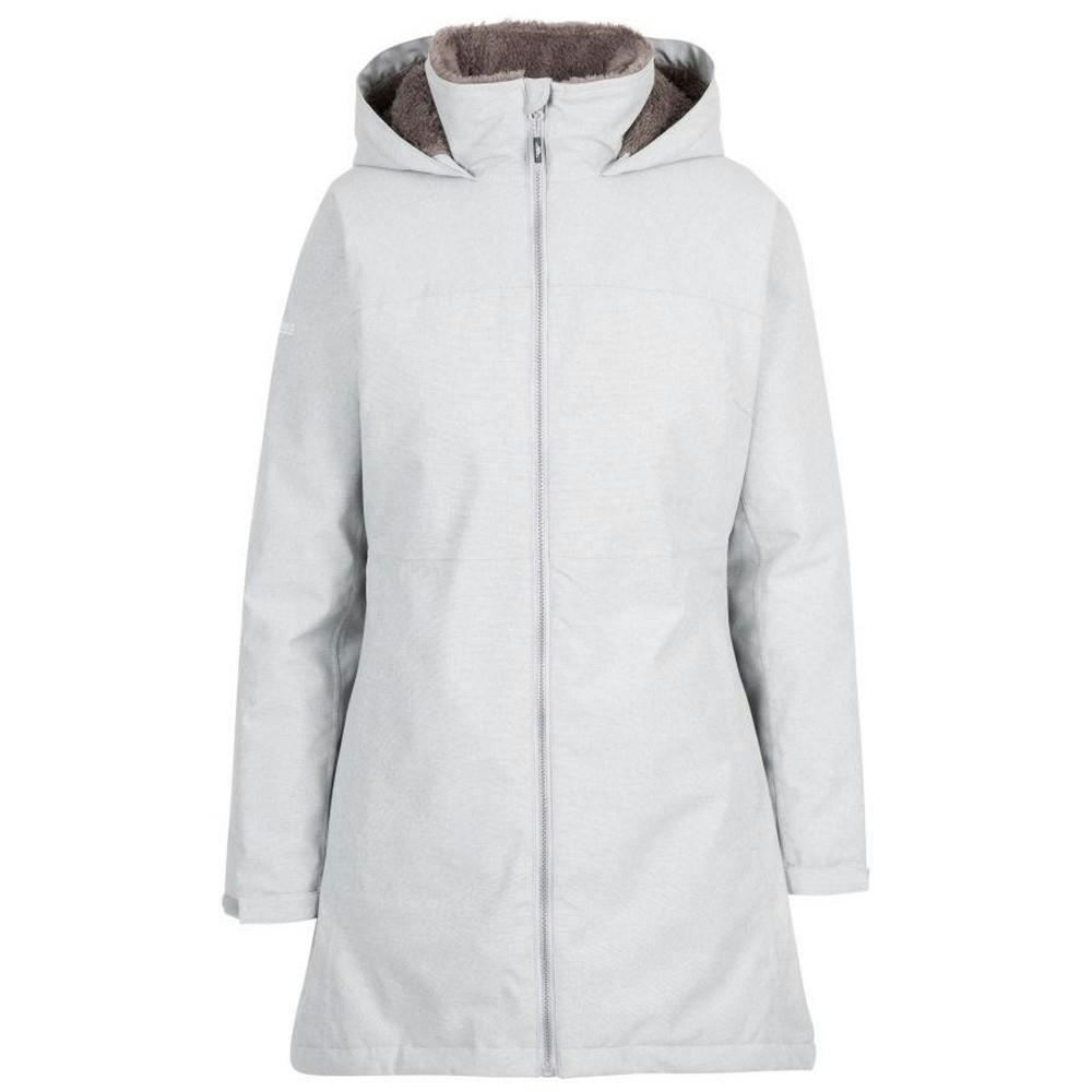 Trespass Women's Grey / Wintry Tp75 Waterproof Jacket - Marl - L - Marl - 100% Polyester