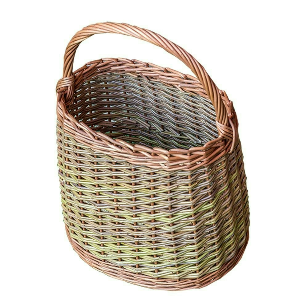 Rackhams Red Wicker Orchard Collecting Basket