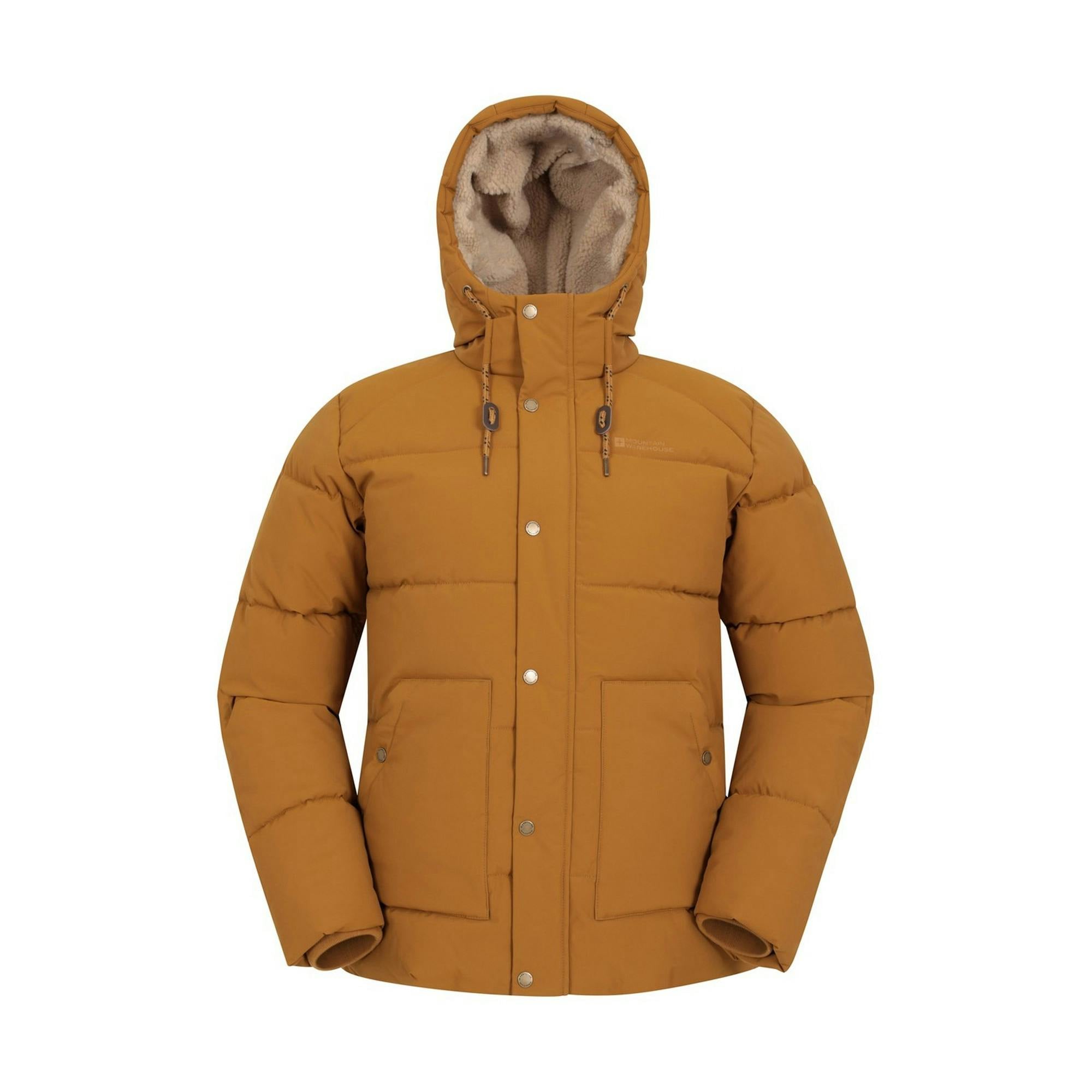Mountain Warehouse Men's Orange Manta Padded Jacket - S - 100% Polyester