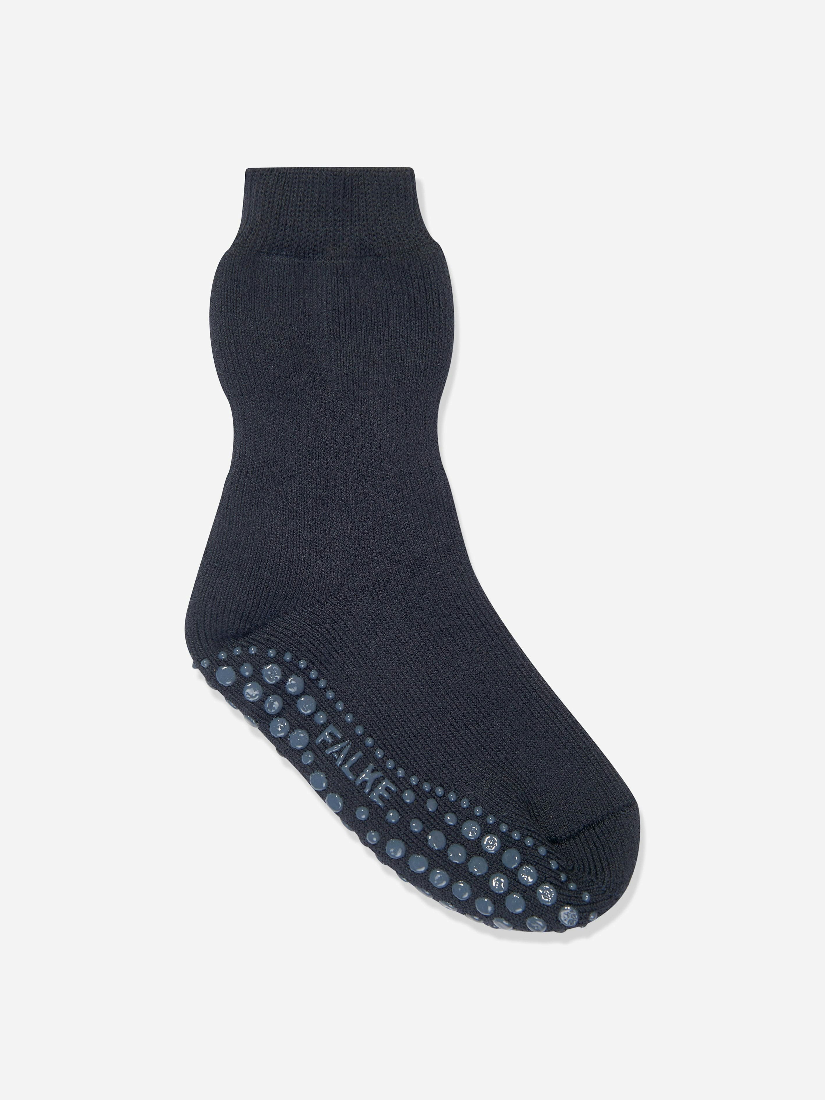 Falke Unisex Kids Blue Kids Catspads House Socks In Navy - Eu 19 - 22 Uk 3.5 - 5