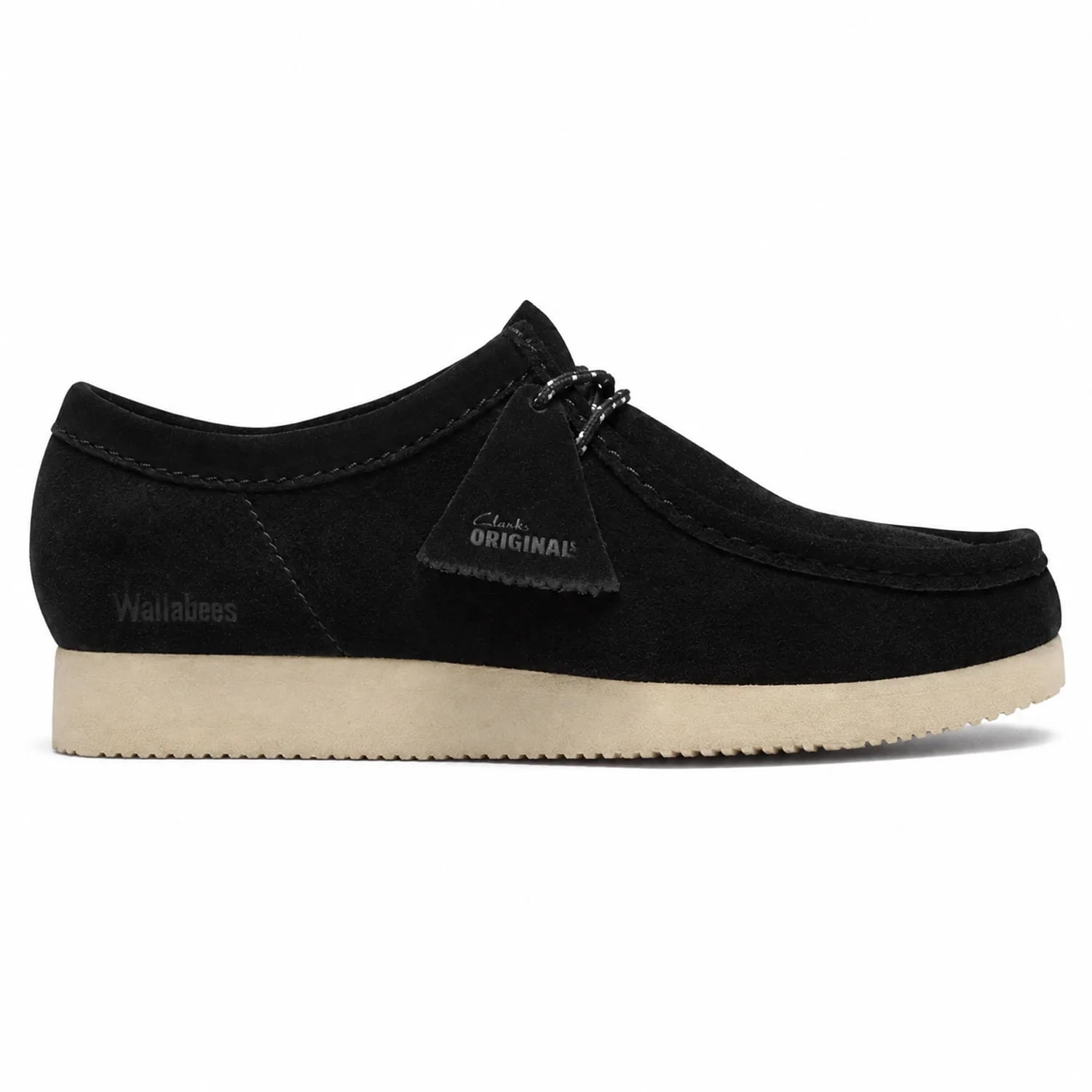 Clarks Originals Black Wallabee Lite - Suede - Uk 11