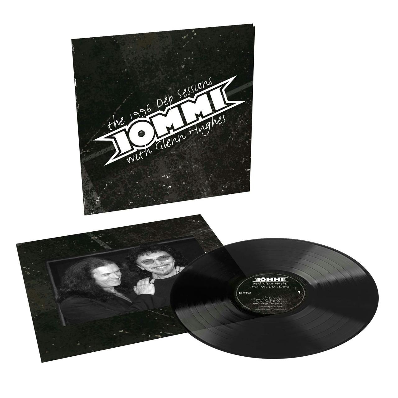 Eyesore Merch Black Tony Iommi 'The 1996 Dep Sessions' (Remaster) Lp Translucent Ice Vinyl