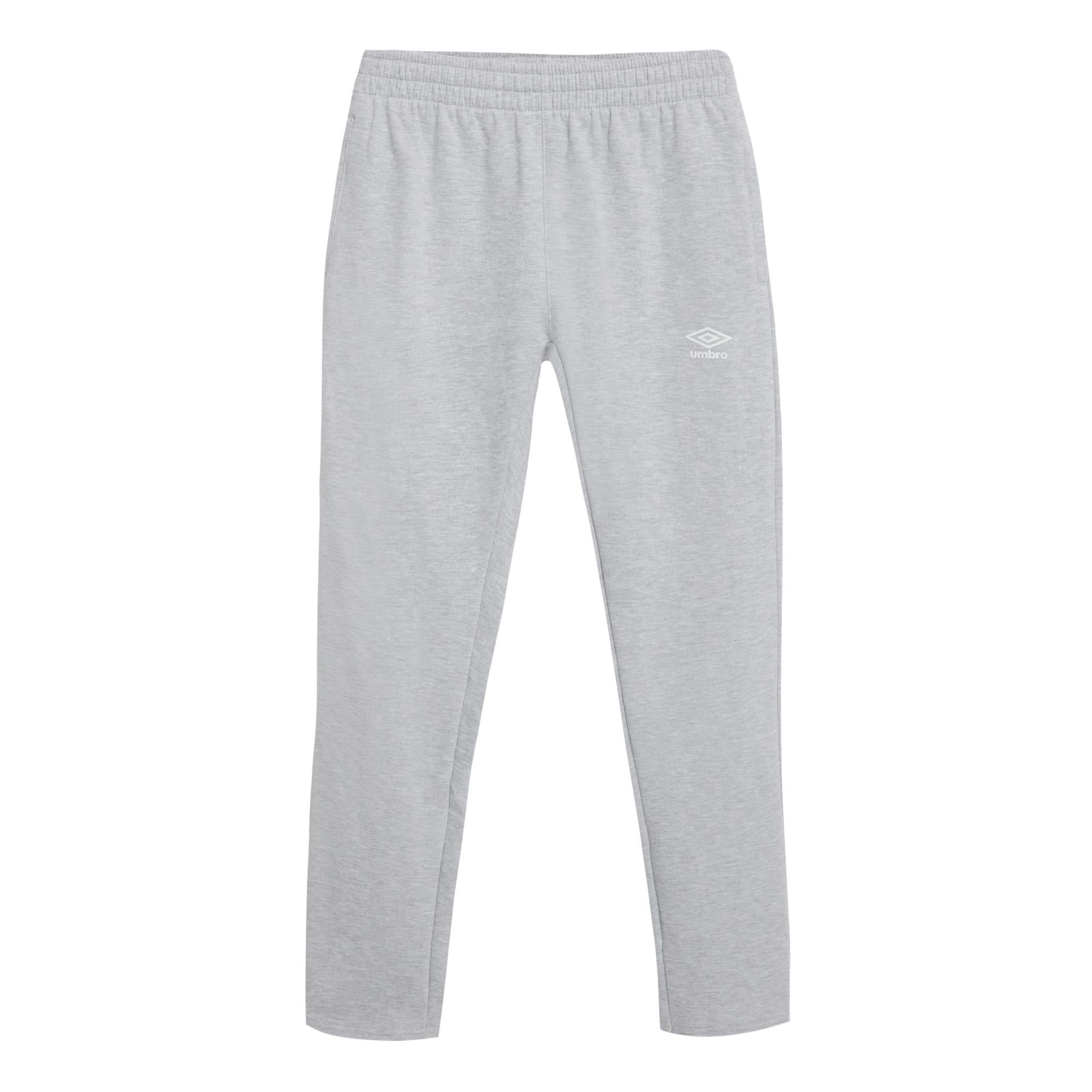 Umbro Men's Grey Fleece Jogging Bottoms - Marl - Xs - Marl - 70% Cotton/30% Polyester