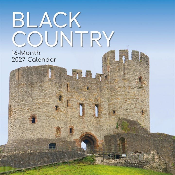 Black Country Calendar 2027, Wall Calendars, Month To View, Travel, Gift