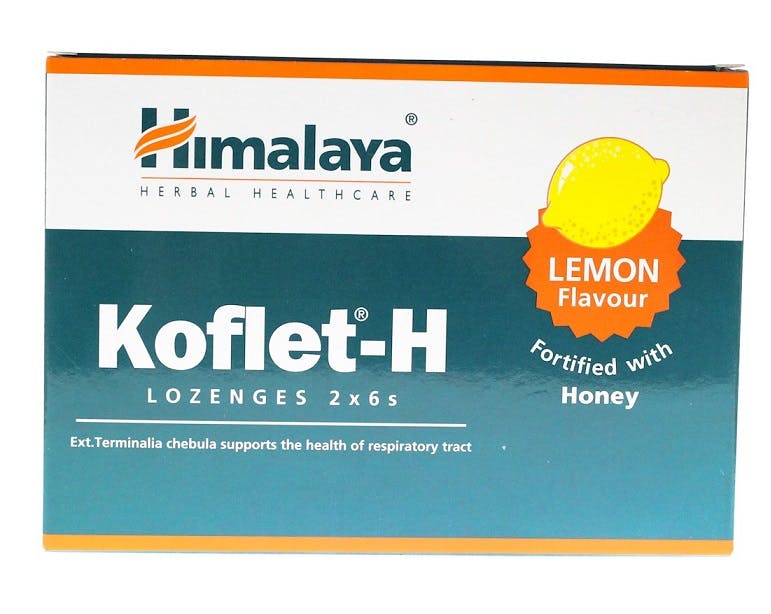 Himalaya Koflet-H 12 Lozenges - Lemon - Image 4