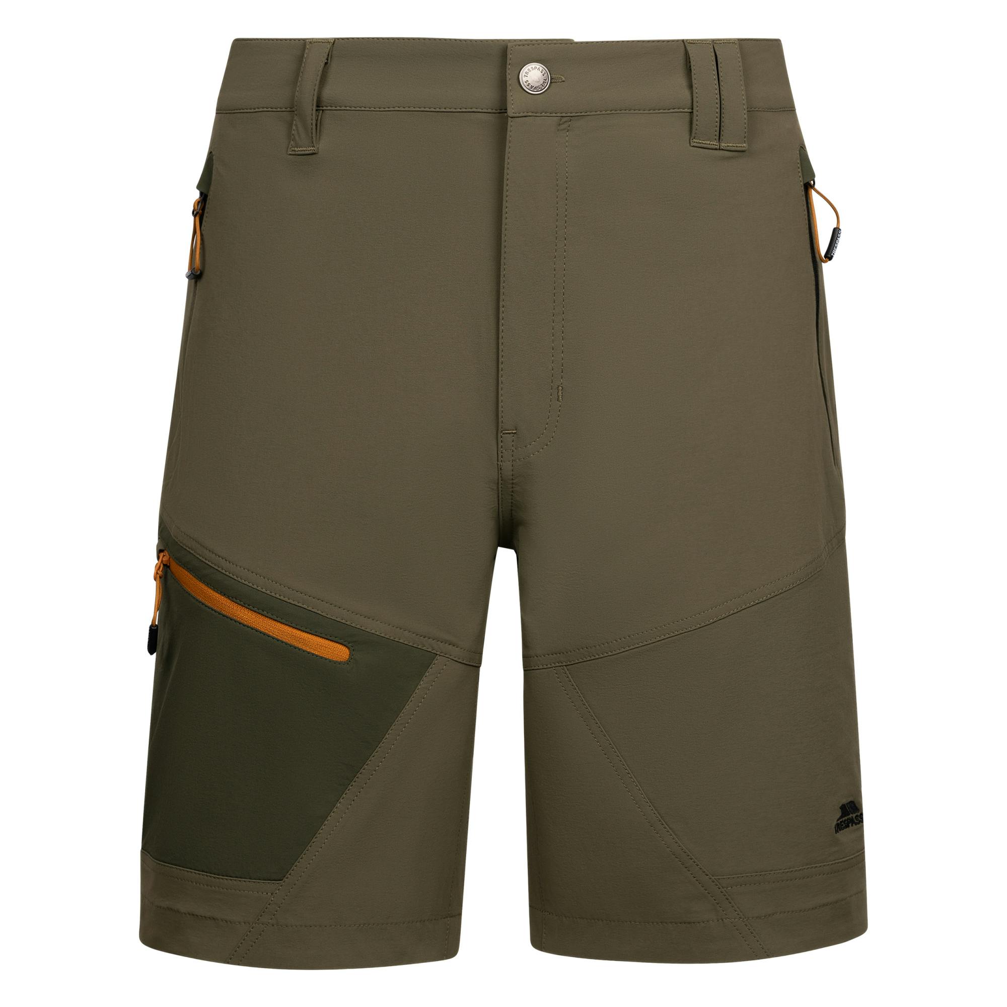 Trespass Men's Khaki Daars Casual Shorts In | : Extra Small - Image 3