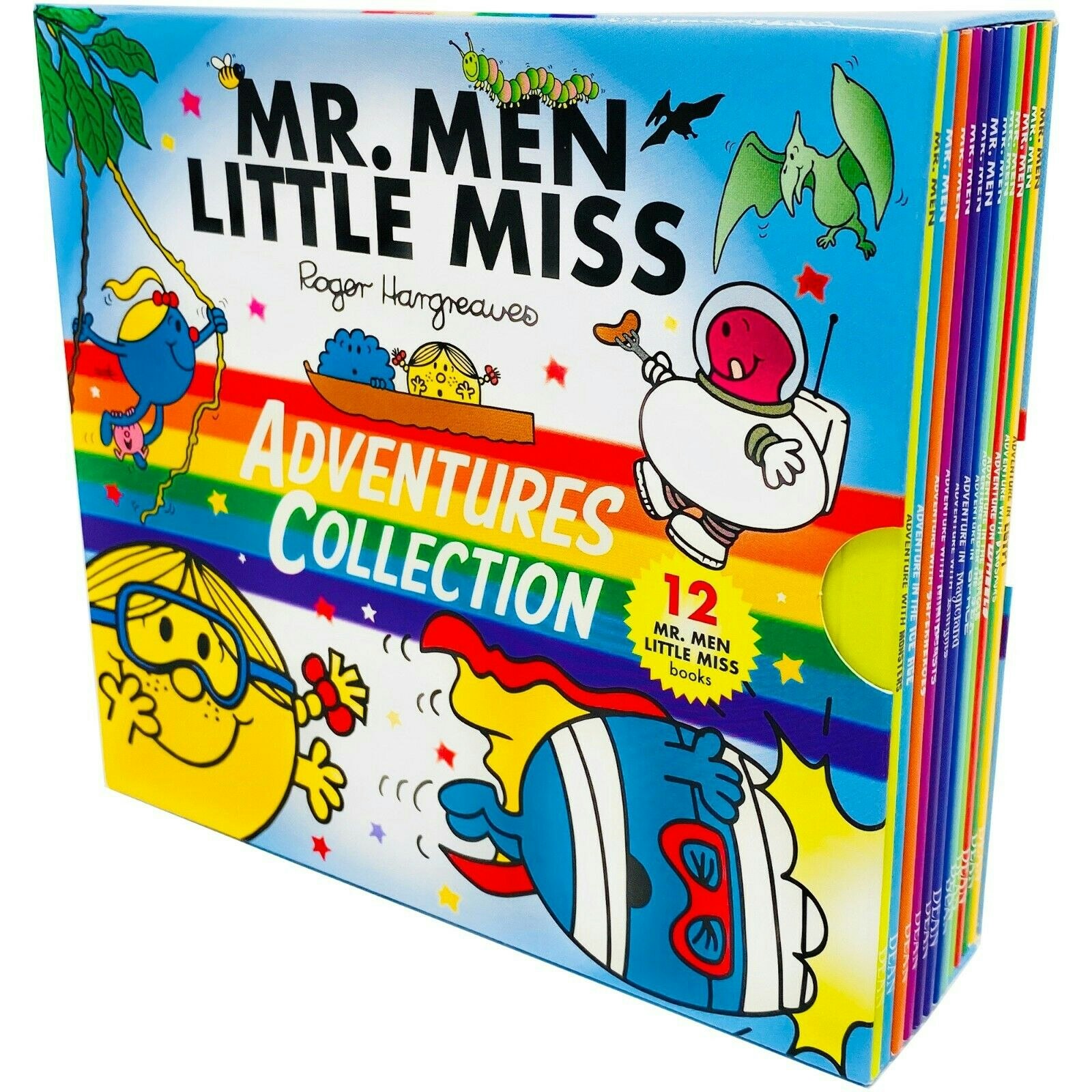 Egmont Men's Mr & Little Miss Adventures Collection - Books Box Set By Roger Hargreaves Size 12