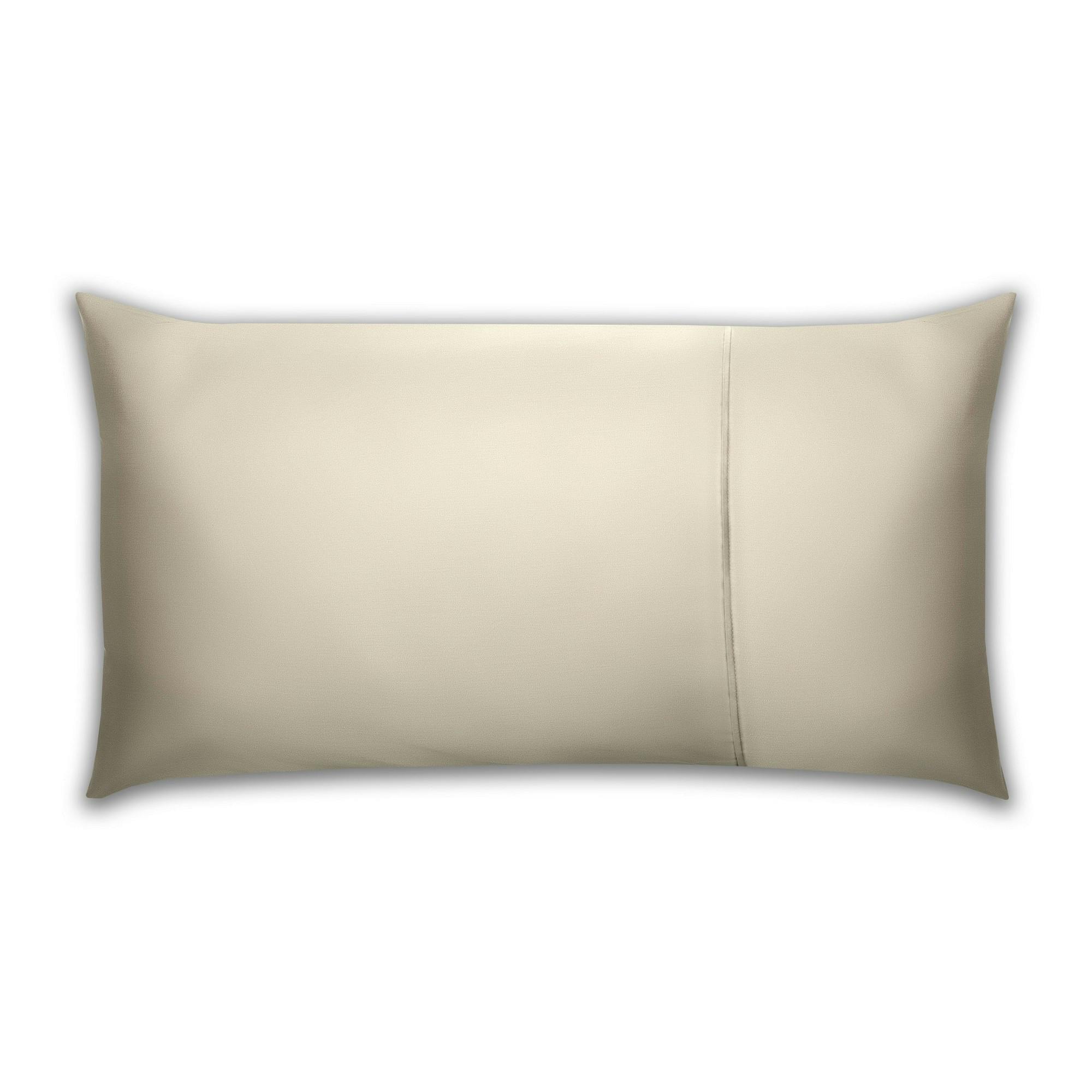 Belledorm Pima Cotton 450 Thread Count Bolster Pillowcase - Oyster - One Size - Oyster - 100% Cotton