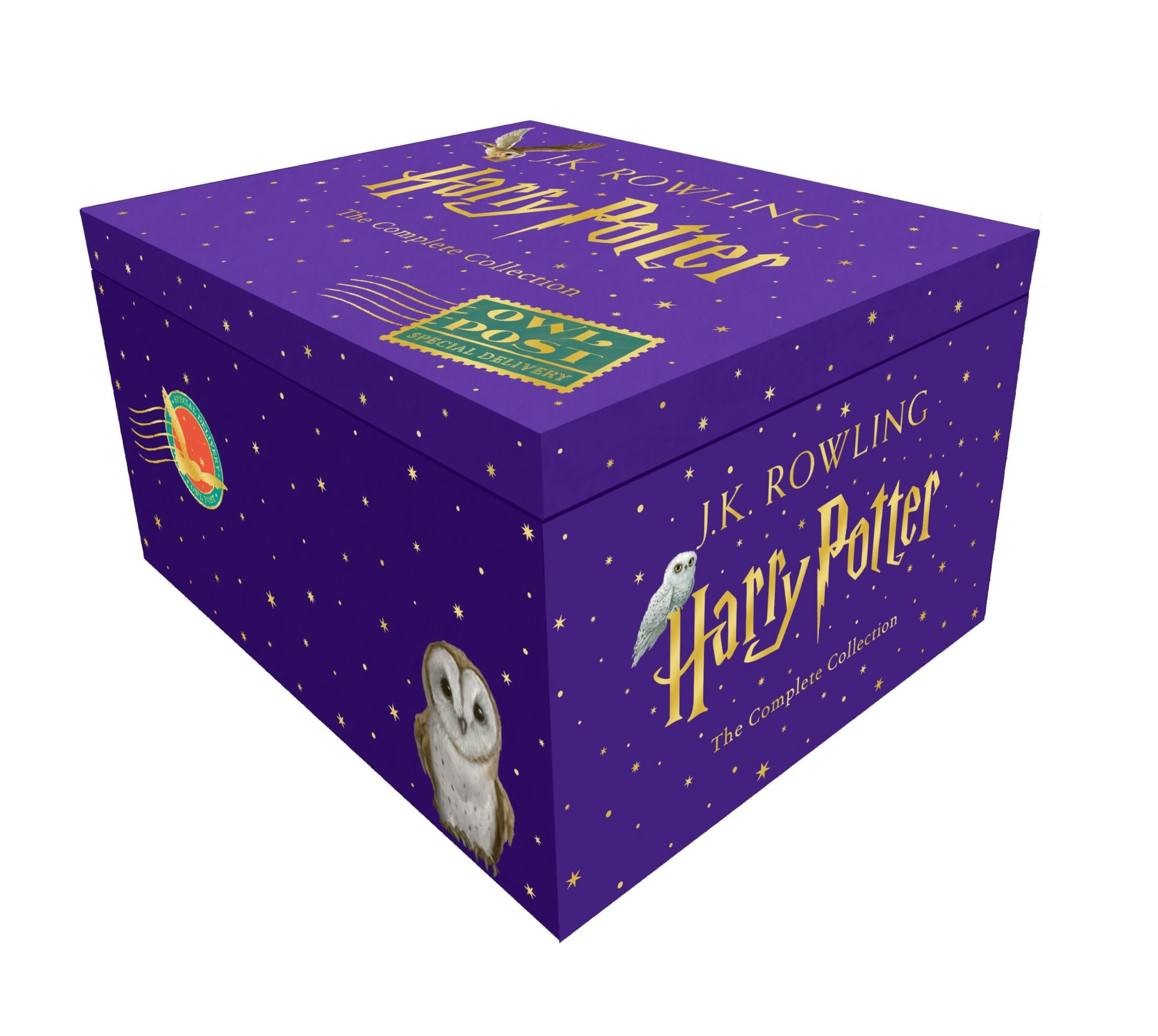 Bloomsbury Children's Books Harry Potter Owl Post Box Set By J.k. Rowling (Children's Hardback - The Complete Collection)
