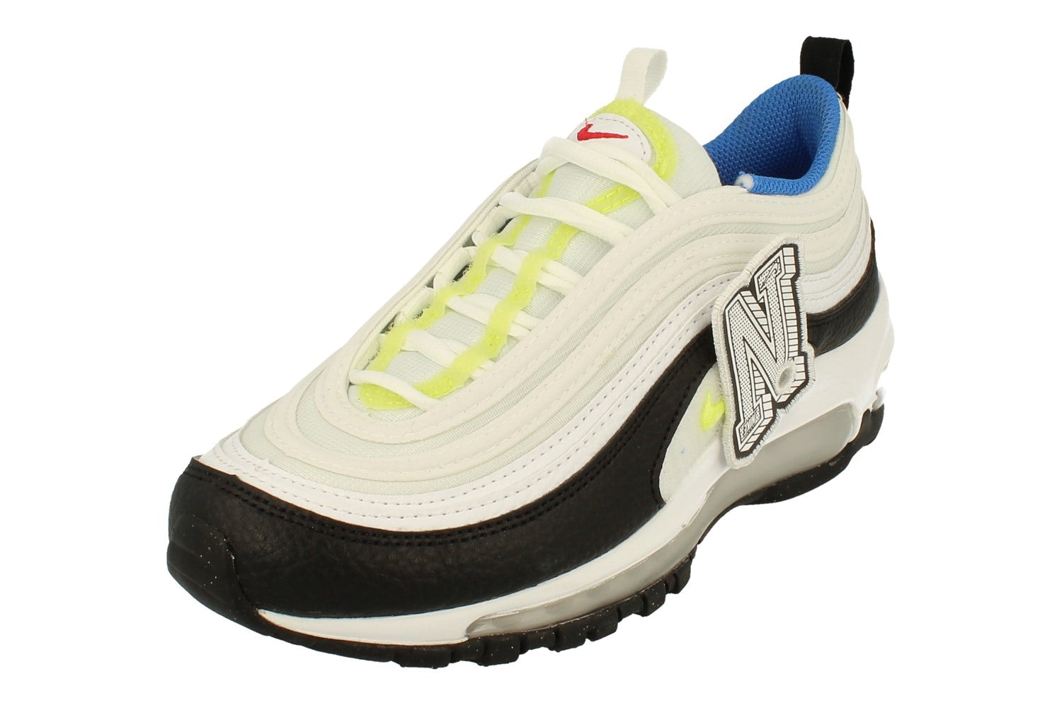 Nike Boys White Air Max 97 Gs Dq0980 100 - Uk 6 | Us 6.5Y | Eu 39