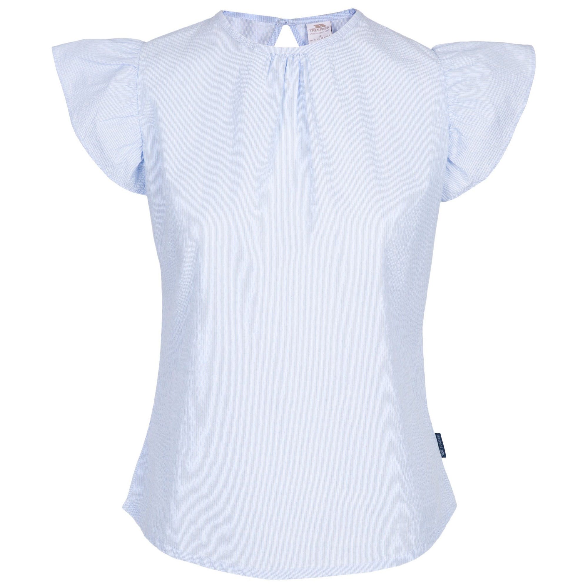 Trespass Womens/Ladies Rhian Top (Navy/White) Cotton - Size Medium - Image 3