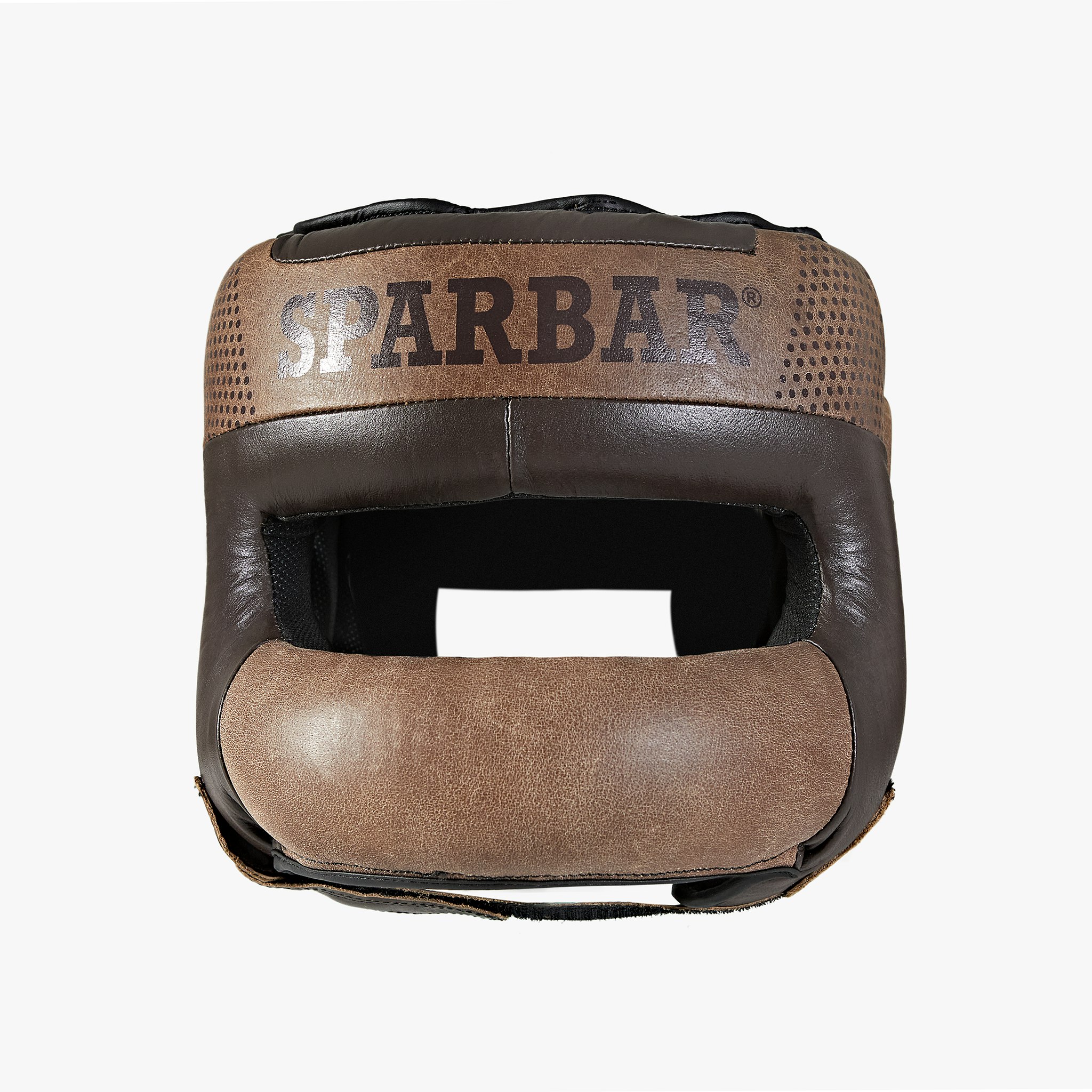 Sparbar Brown Sparbar® Sb1 Bar Faced Sparring Headguard - Vintage - Large
