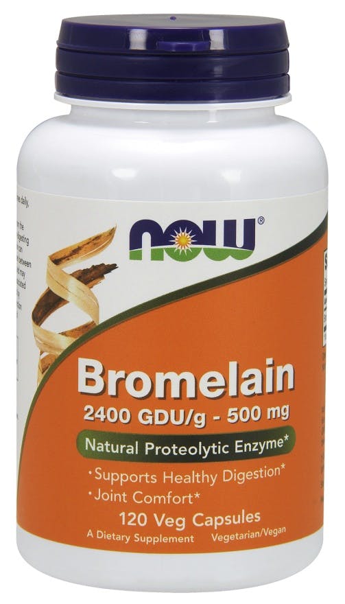Now Foods Bromelain 500Mg - 120 Capsules - Image 6