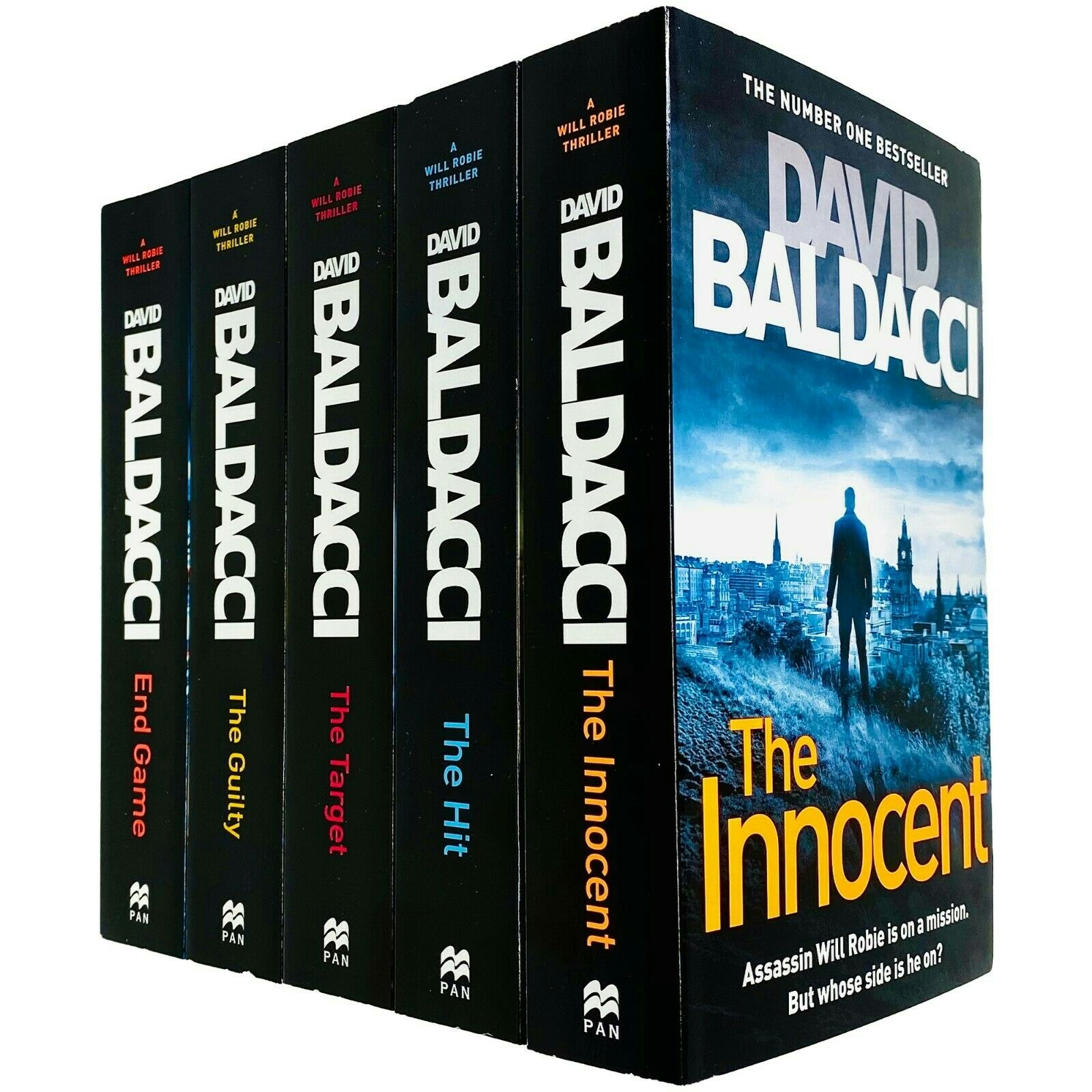 Macmillan Will Robie Series Complete 5 Books Collection Set By David Baldacci