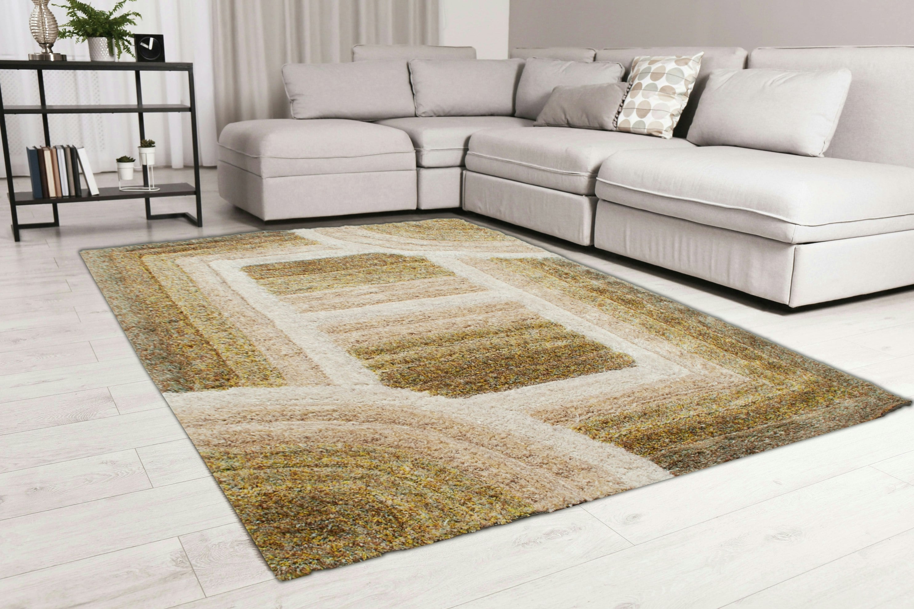 Ds Living Brown Ultra Plush Trellis