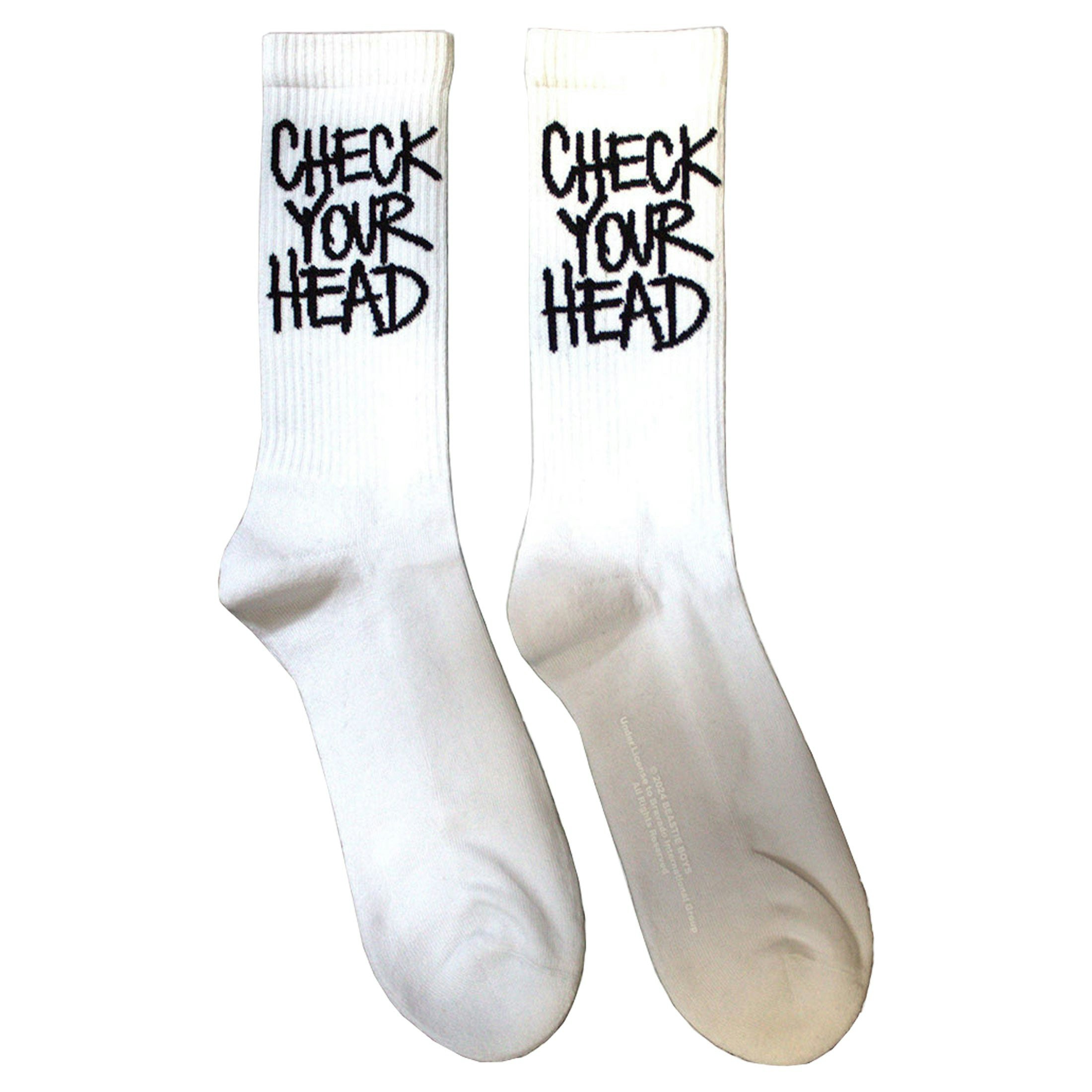 Paradiso Clothing Boys The Beastie Check Your Head Terry Socks