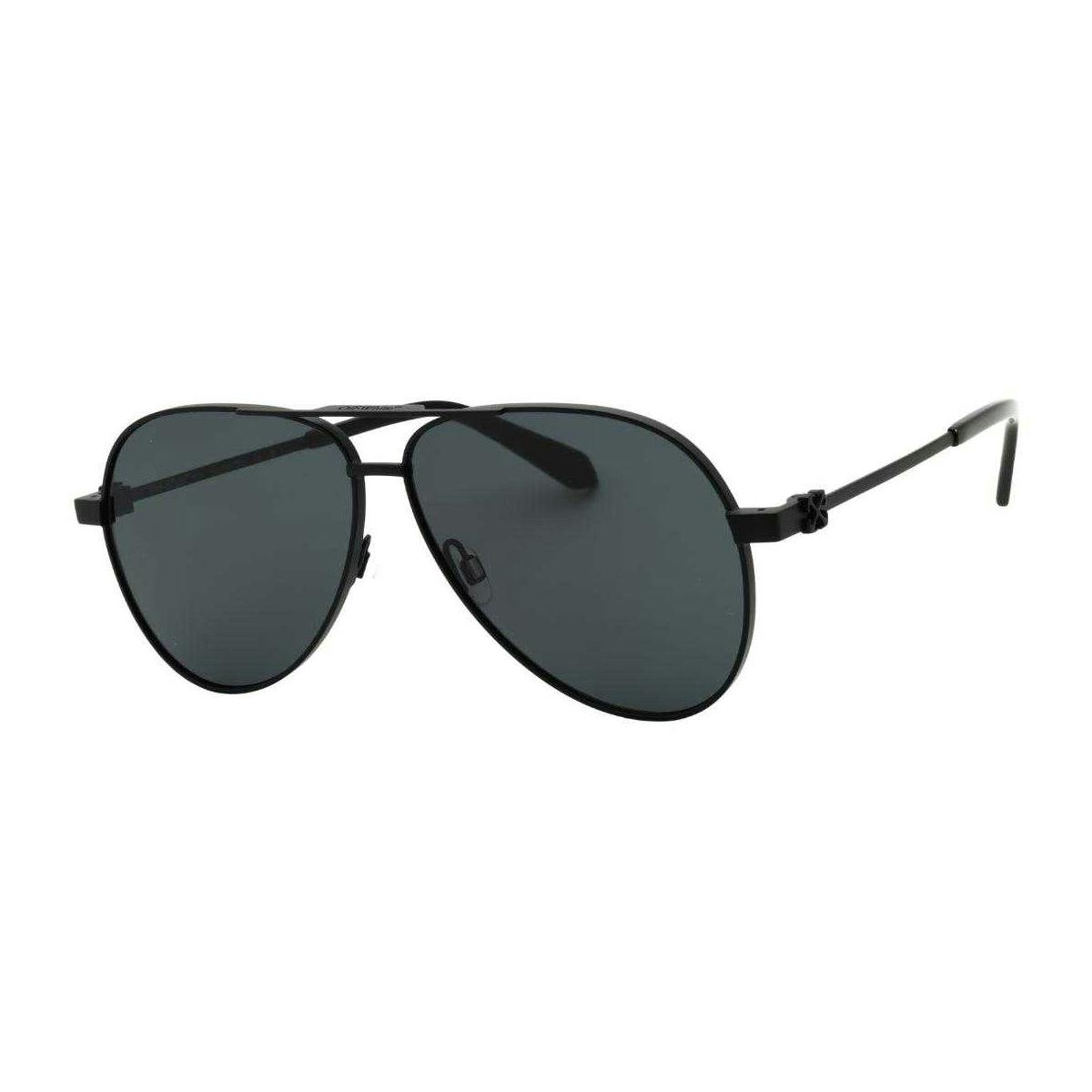 Off-White Unisex White/Black Off- Off Adult Ruston L Mirrored Sunglasses - One Size - 100% Mixed