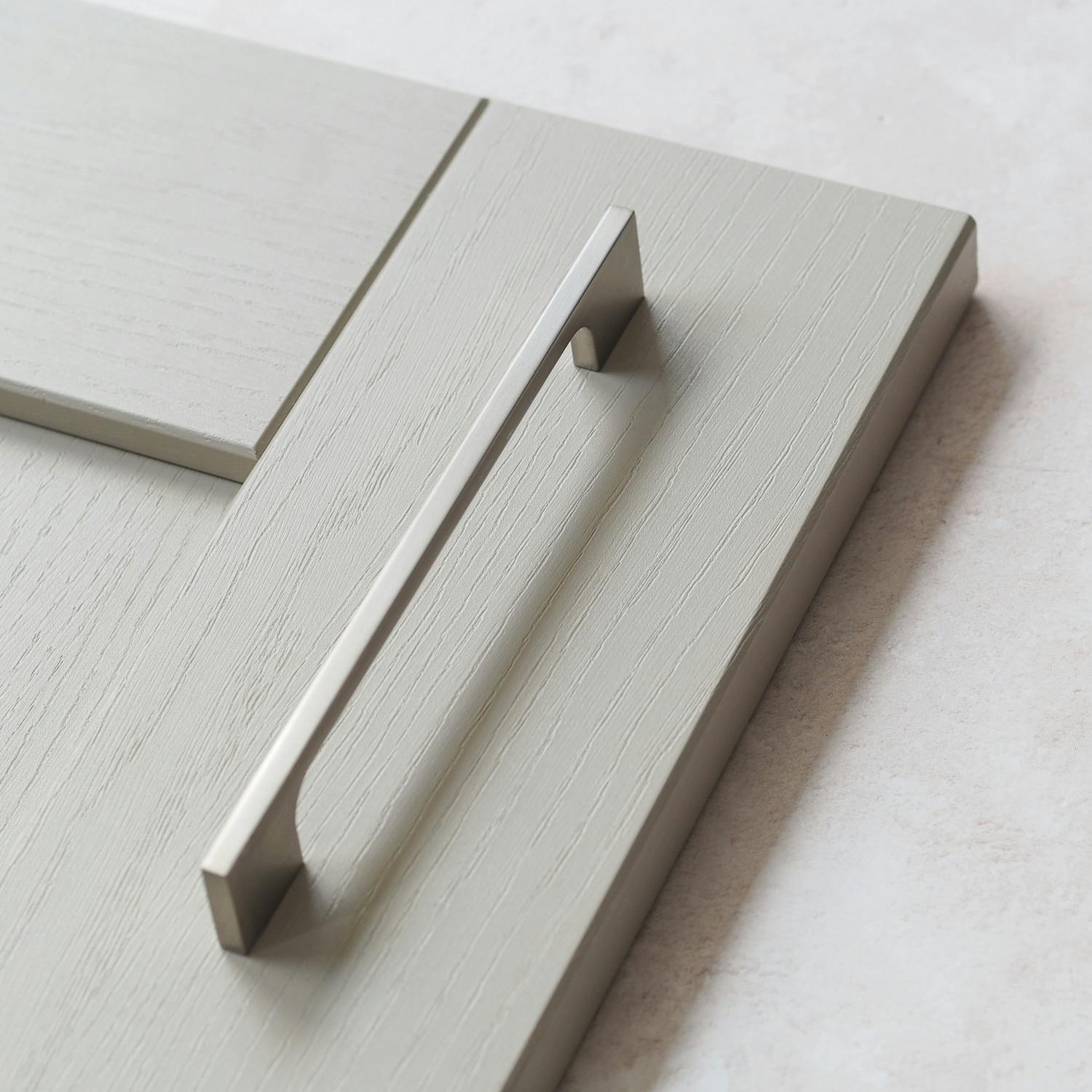 Handle & Home Brushed Nickel Slim Pull Handles - 160Mm Handle