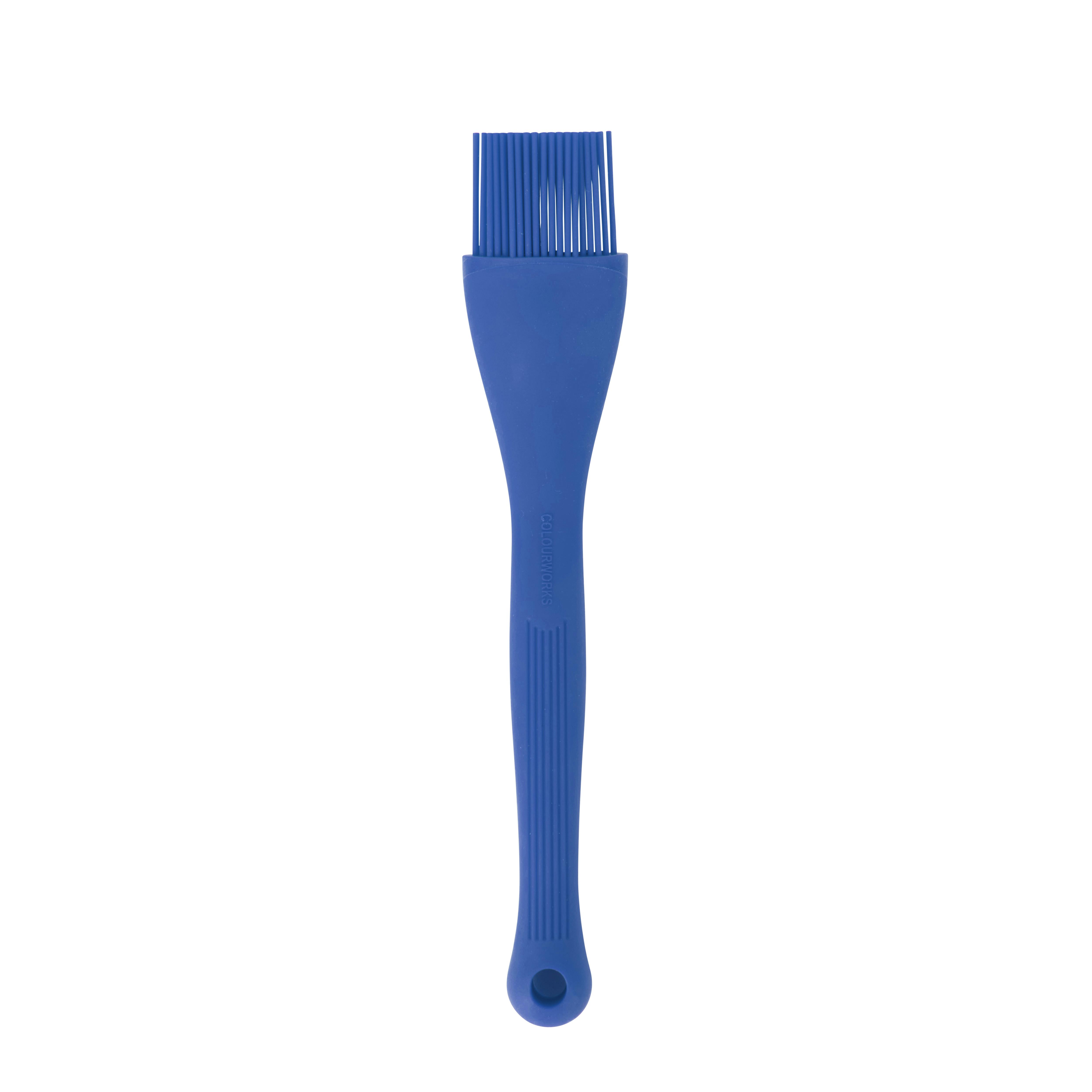 Rackhams Blue Silicone Pastry Brush - Silicone - Basting Brush