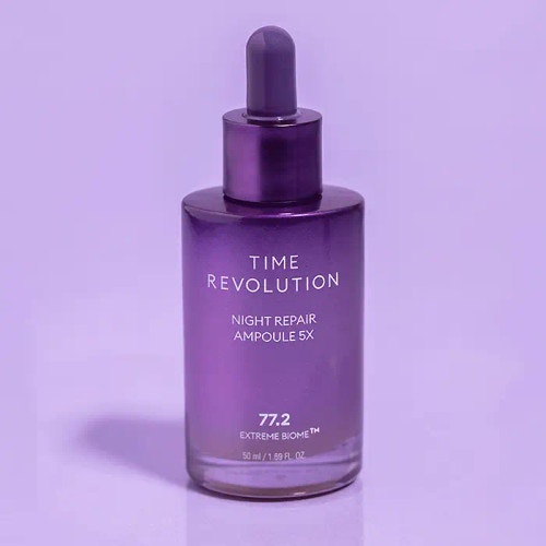 Missha Purple/Eggplant Time Revolution Night Repair Ampoule 5X 50Ml