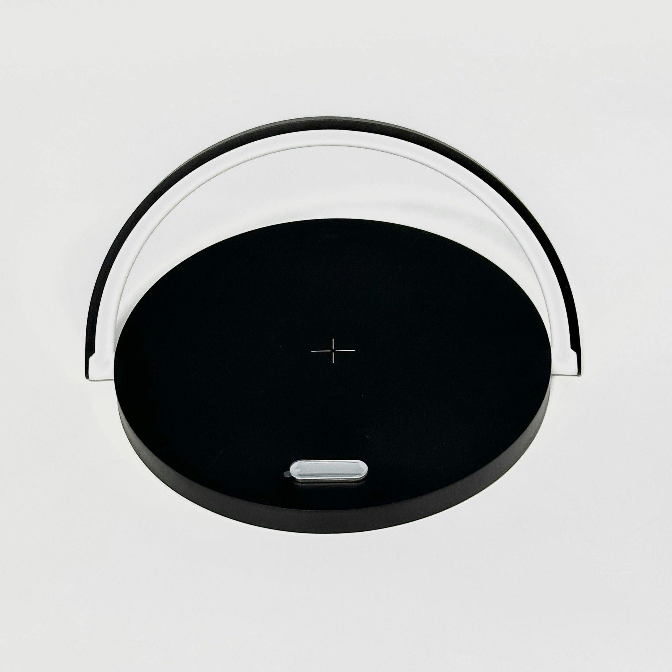 Nicoman Unisex Black White Bedside Lamp With Wireless Charging With Touch Control In - Image 3