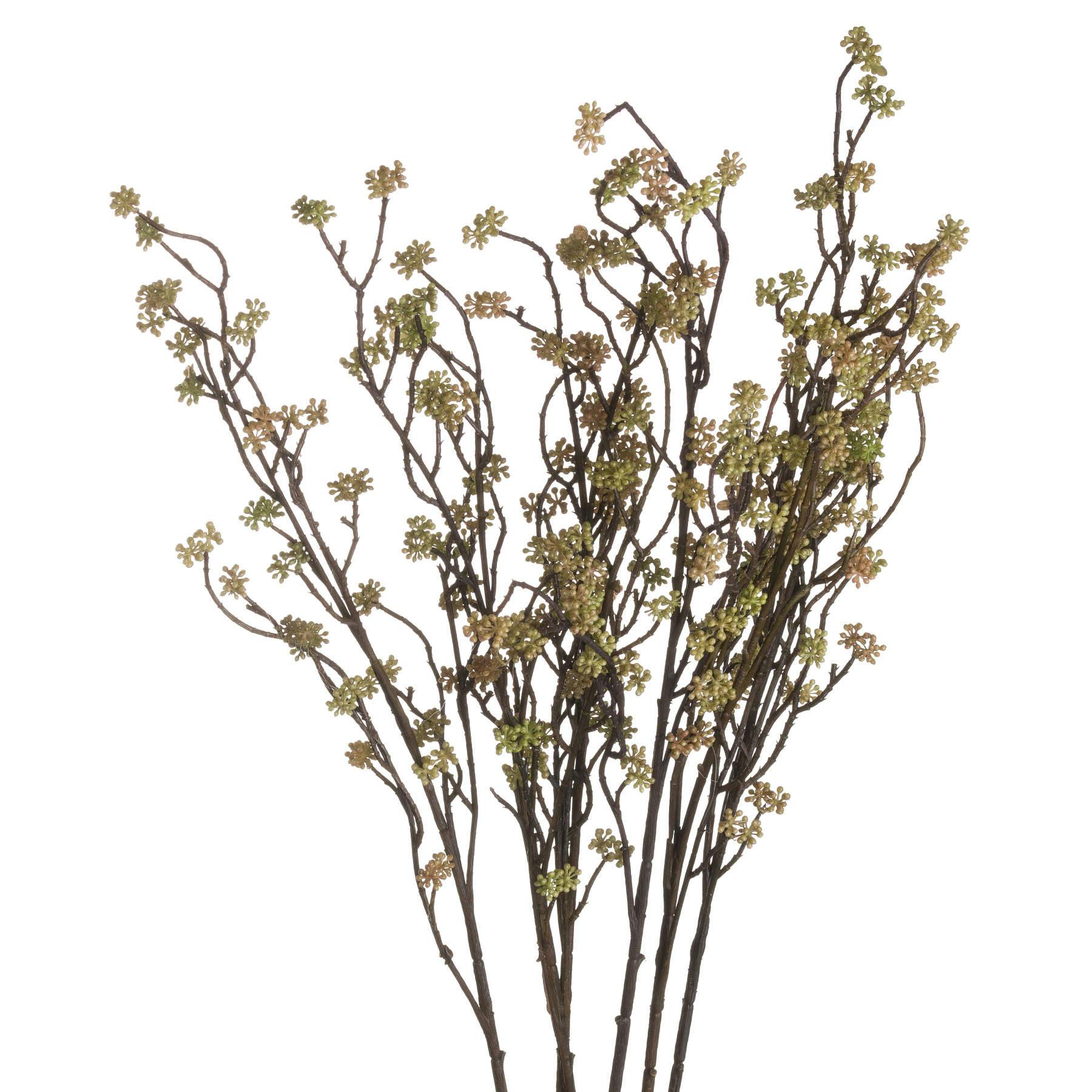 Hill Interiors Green Branch In Bloom Filler - One Size - 100% Plastic