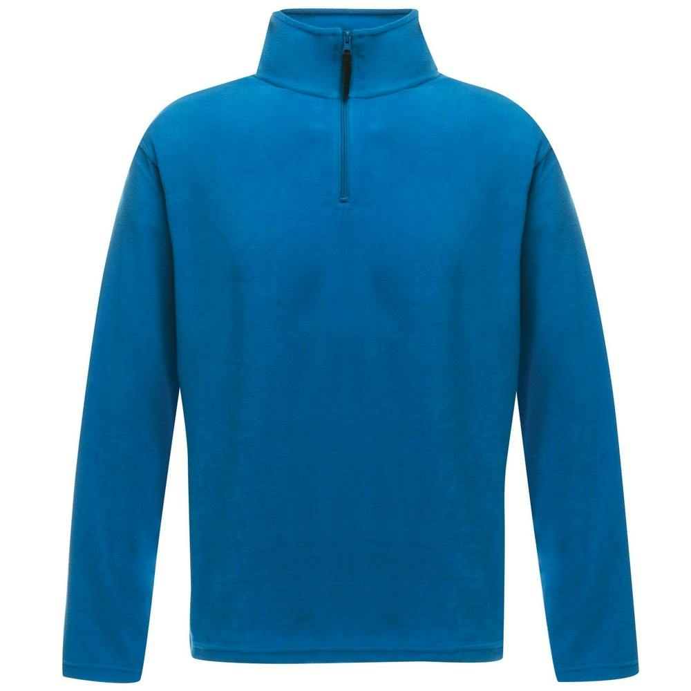 Regatta Men's Blue Professional Micro Zip Neck Fleece Top - Oxford - 4XL - Oxford - 100% Polyester