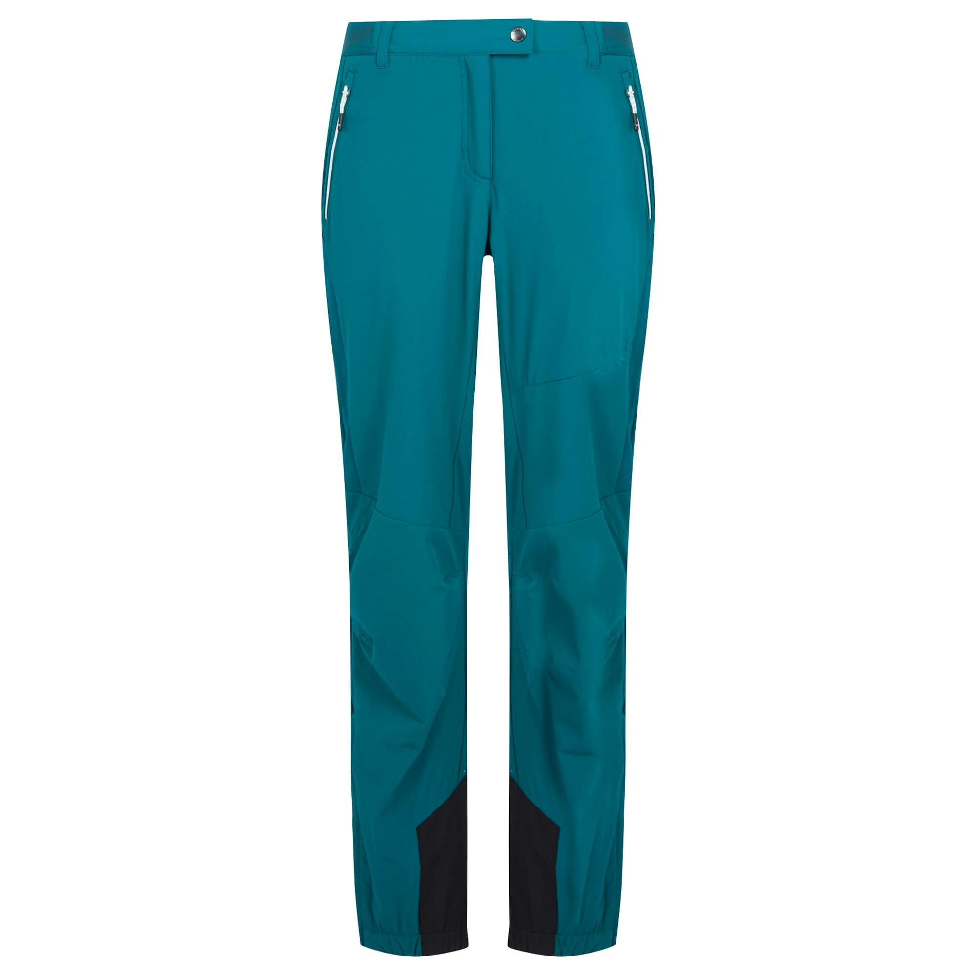 Regatta Women's Blue / Mountain Iii Hiking Trousers - Moroccan - Moroccan - 10 Uk - 90% Polyamide/10% Elastane