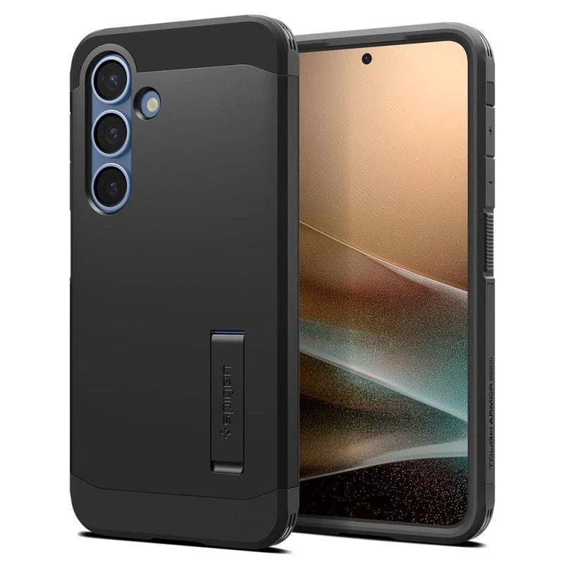 Spigen Black Tough Armor Case Samsung Galaxy S25 6.2" - Acs09008