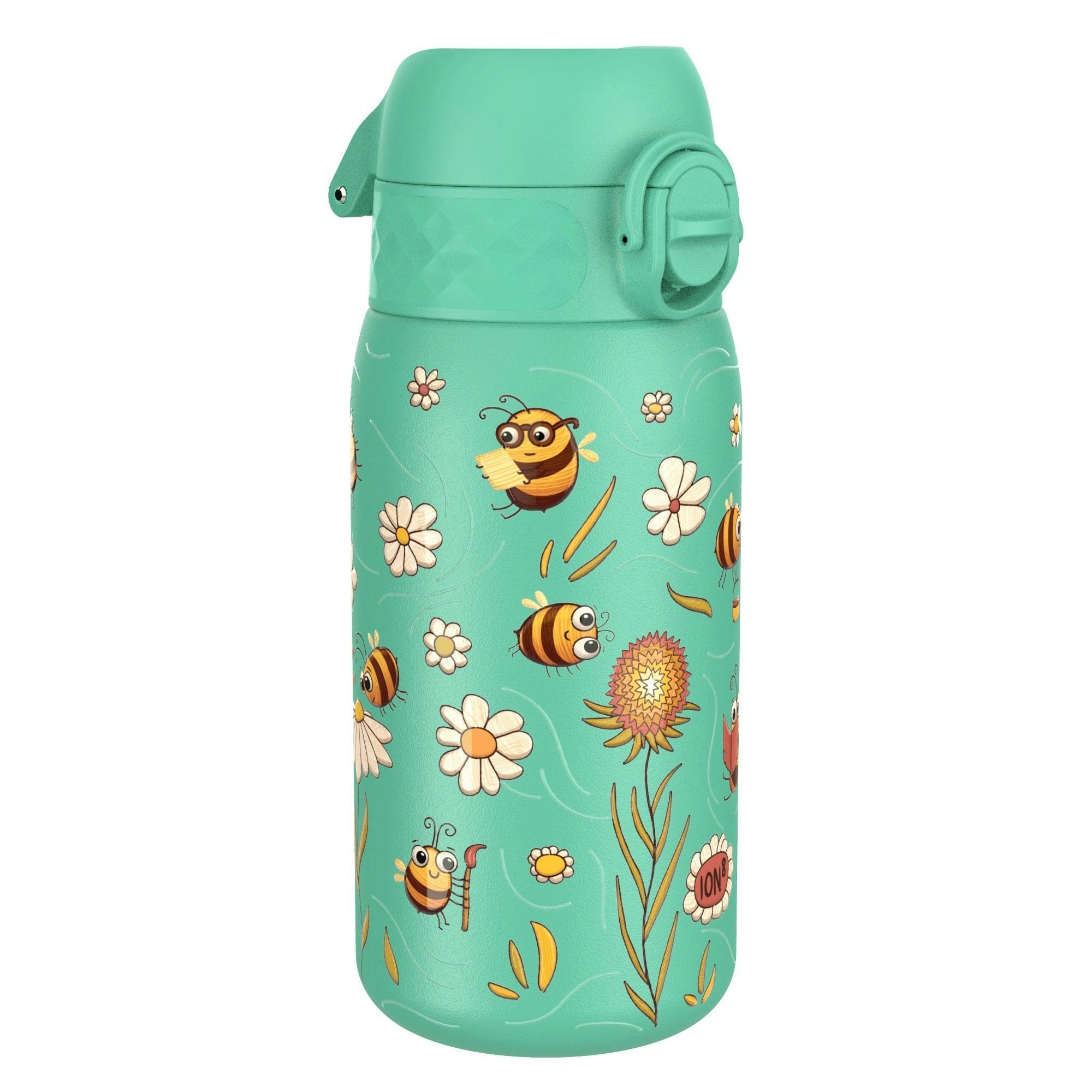 Rackhams Leak Proof Thermal Steel Water Bottle, Insulated, Bees, 320Ml (11Oz)