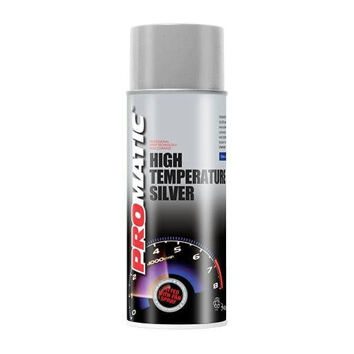 Rackhams Silver 3X Promatic High Temperature Spray Paint 400Ml - Image 6