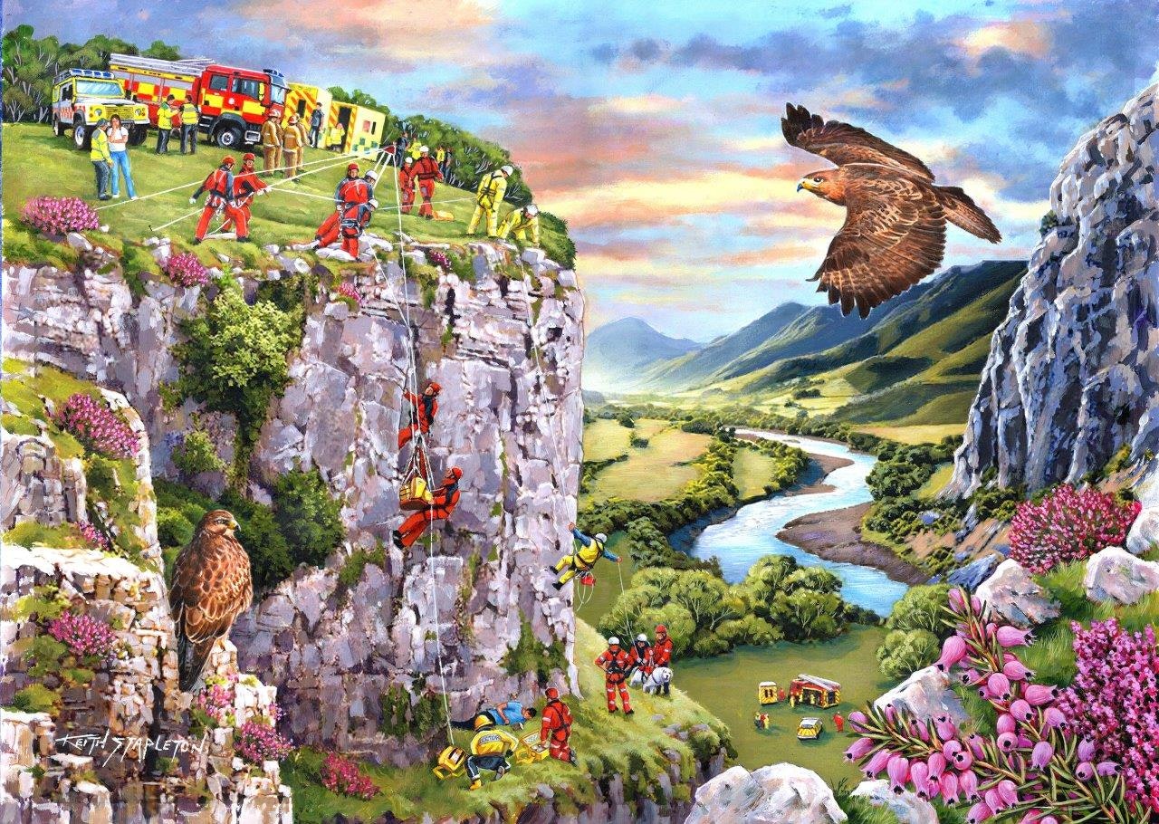 The House Of Puzzles Everyday Heroes - 1000 Piece Jigsaw Puzzle