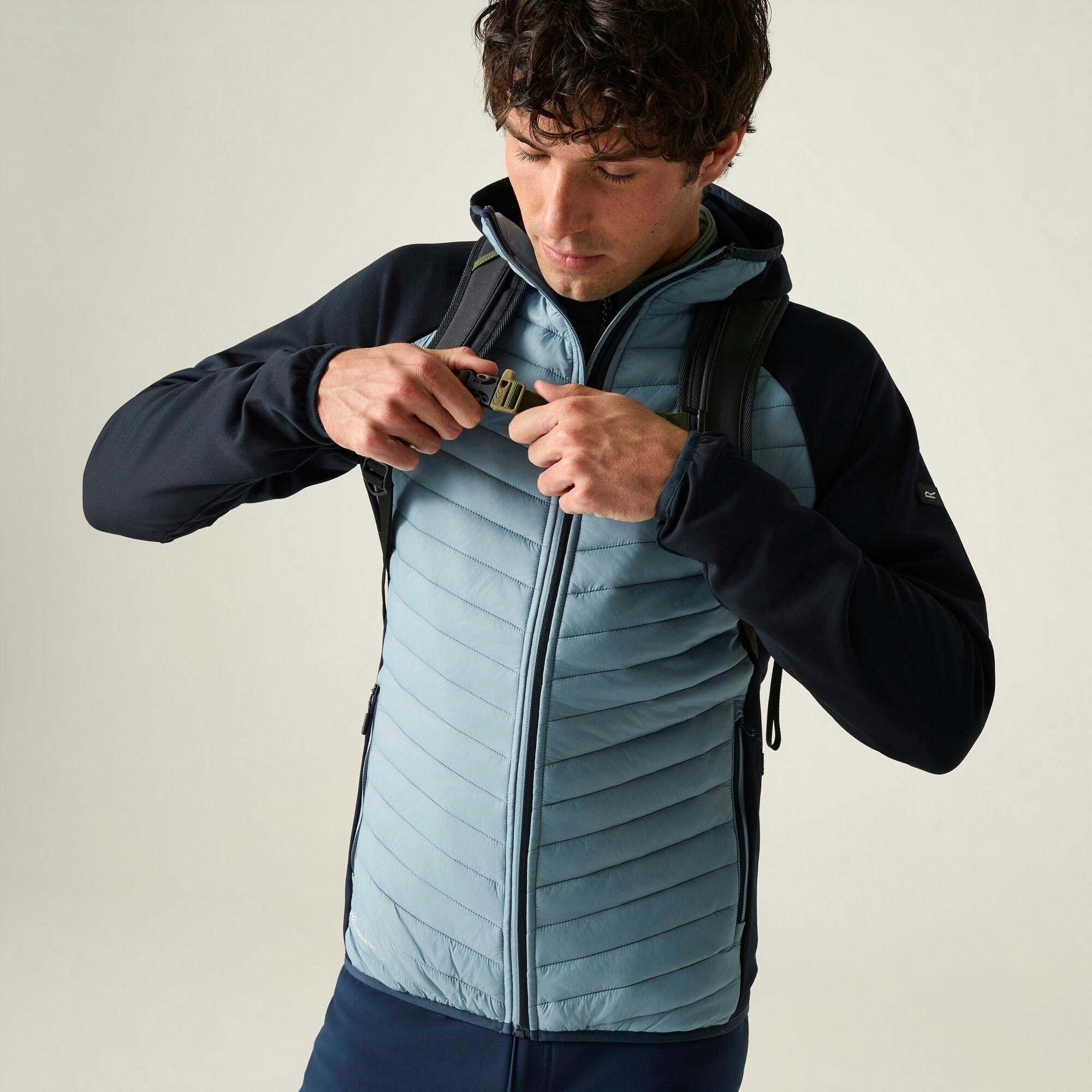 Regatta (Xl, Dark Blue/Navy) Mens Andreson Hybrid Jacket - Image 2