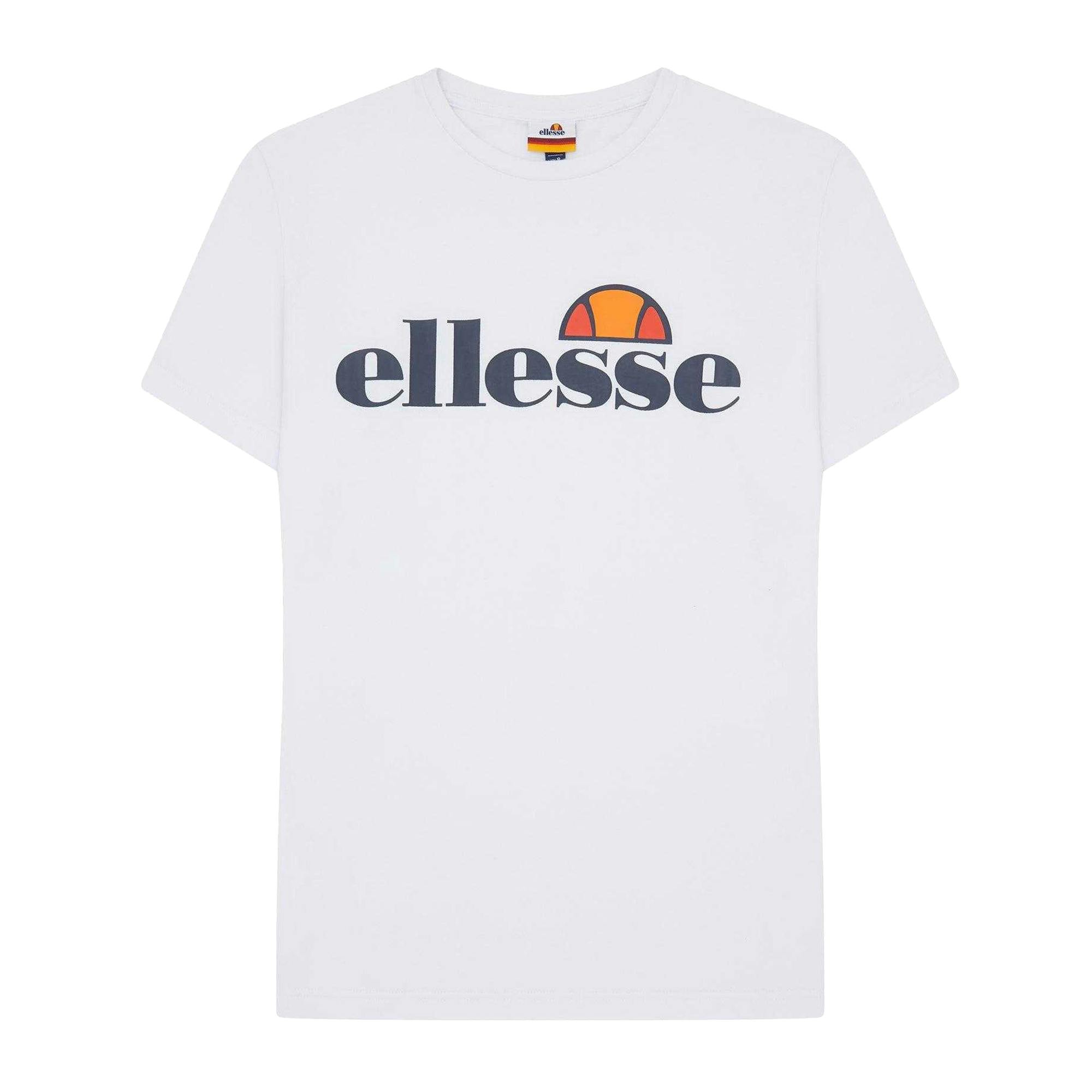 Ellesse Men's White Prado T-Shirt - Xxl - 100% Cotton