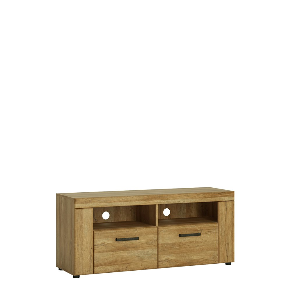 Furniture To Go Cortina 2 Drawer Tv Cabinet In Grandson Oak - 1