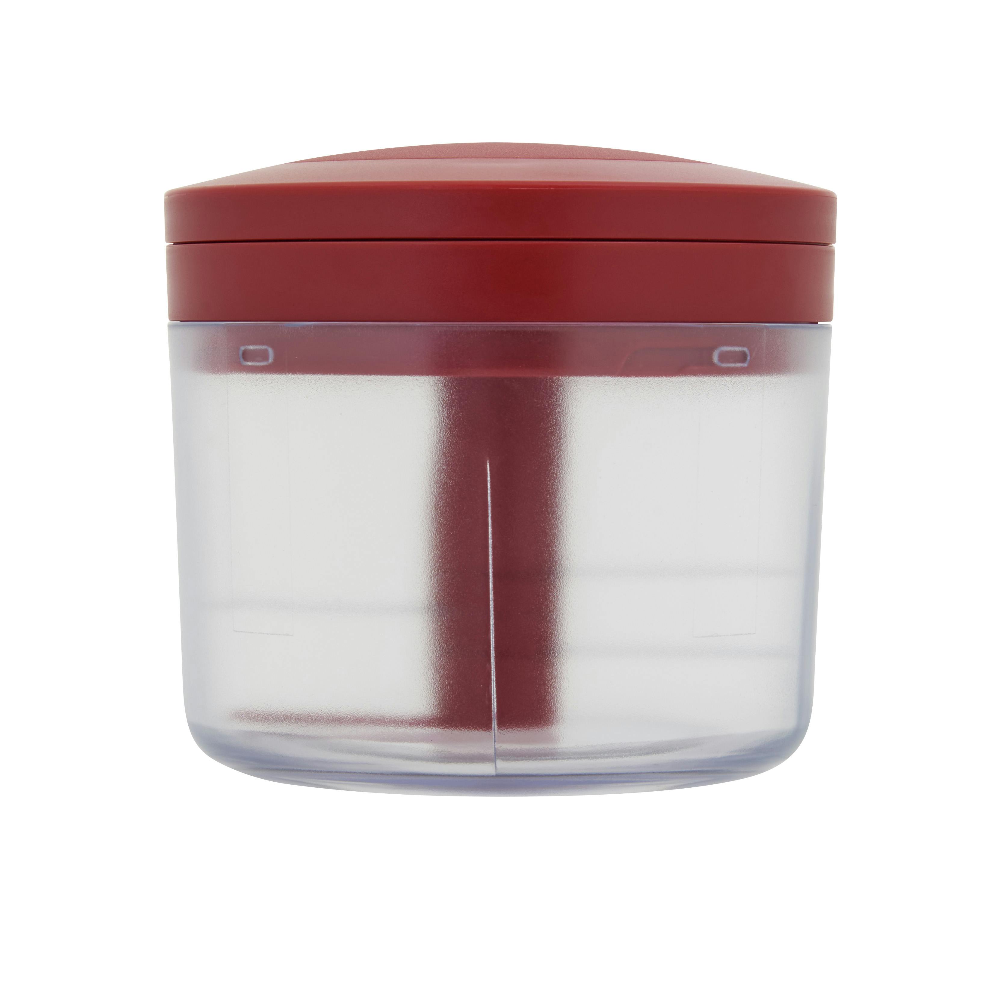 Rackhams Red Manual Food Chopper, Empire - Metal - Vegetable Gadget